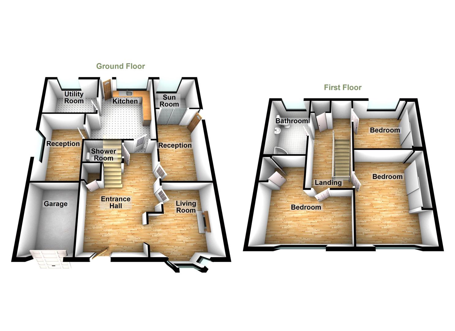 1, Ryelands Park, Easington floorplan
