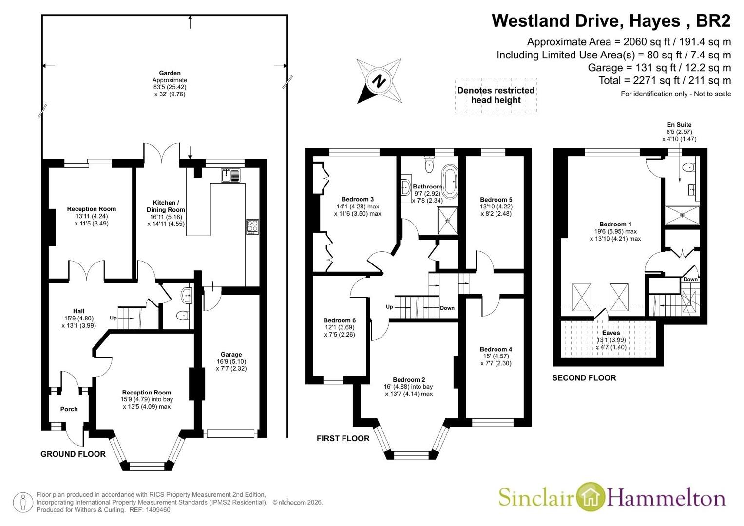 14, Westland Drive, Hayes floorplan