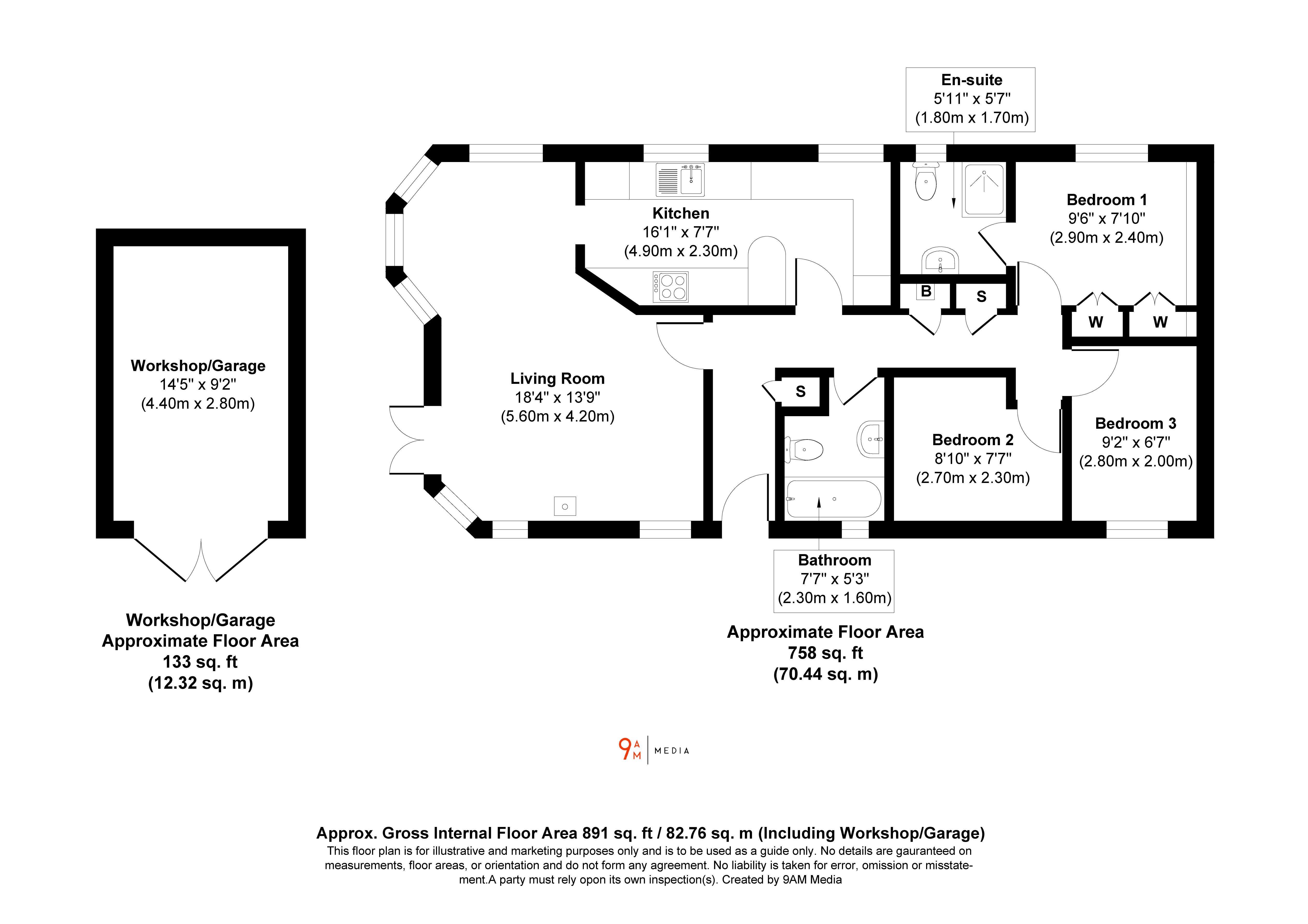 Larch Lodge, Glendevon Park, Glendevon floorplan