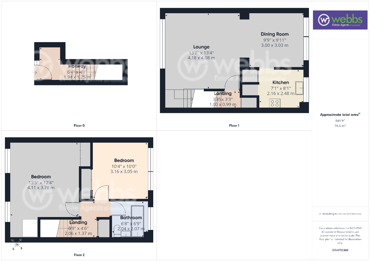 82 Woodpecker Mount, Croydon floorplan