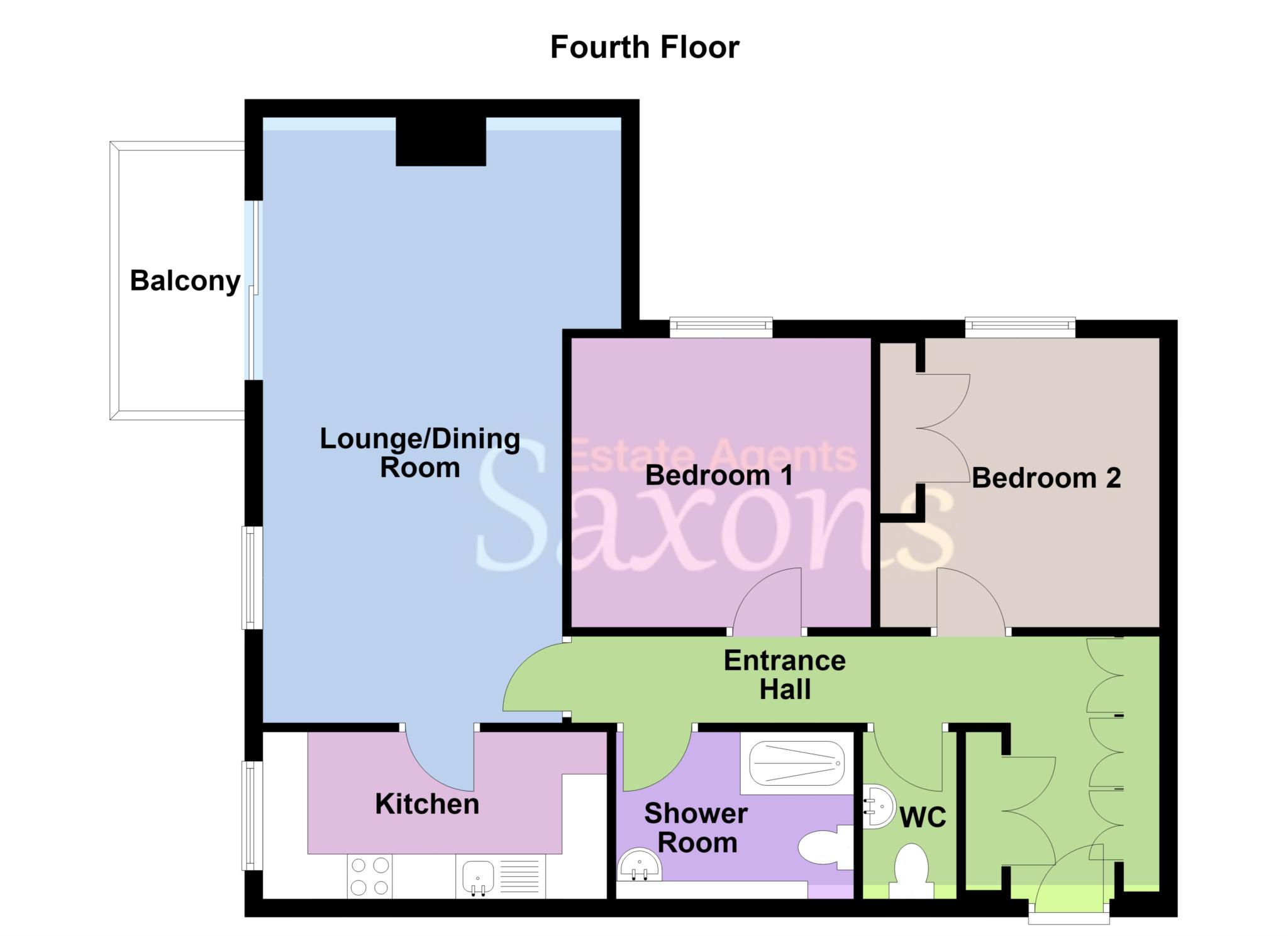 Glentworth Court, Weston-super-Mare floorplan