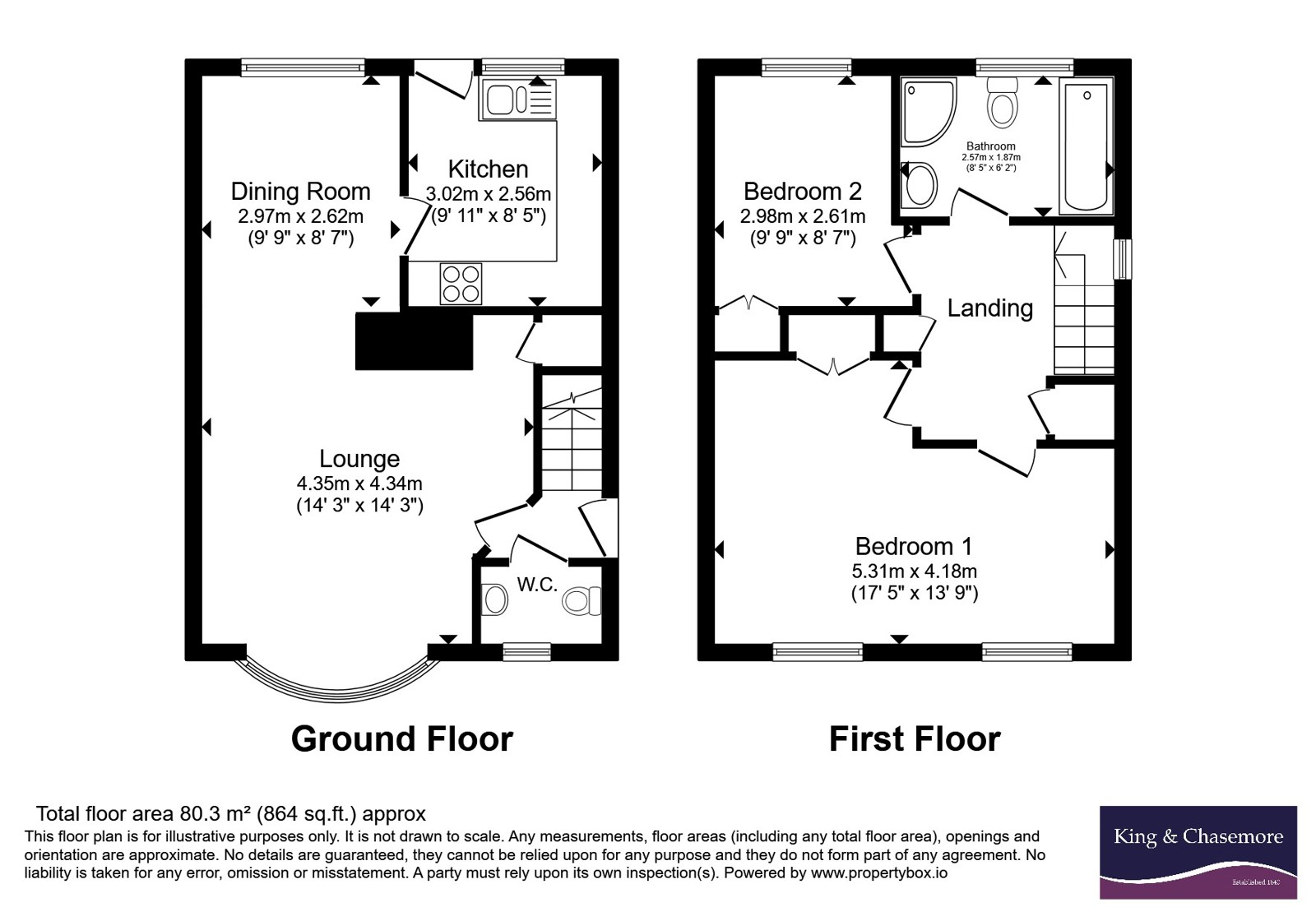 1, Netherwood Close, West Sussex floorplan