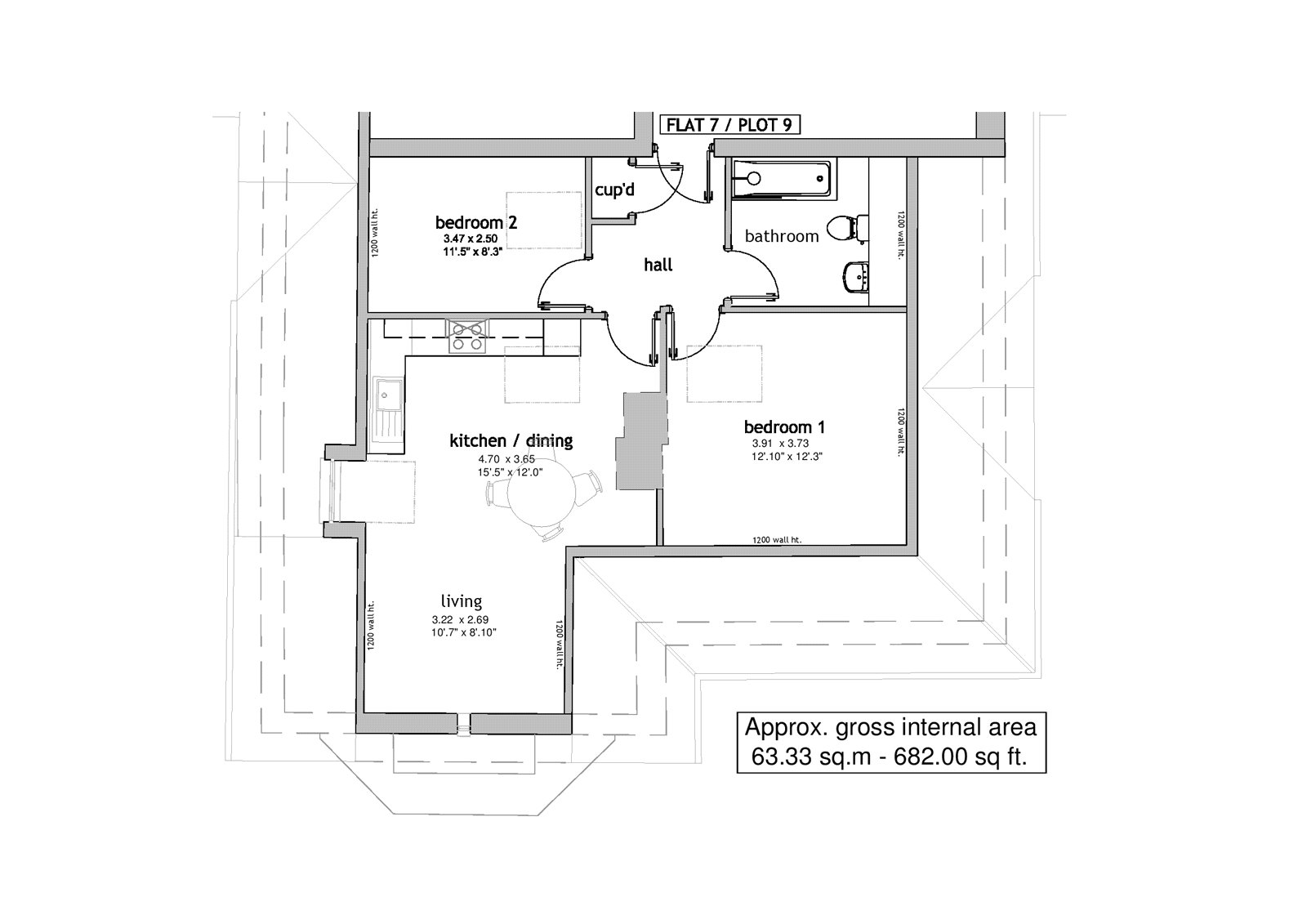 2 Bedrooms Flat for sale in New Court, Liston Road, Marlow, Buckinghamshire SL7