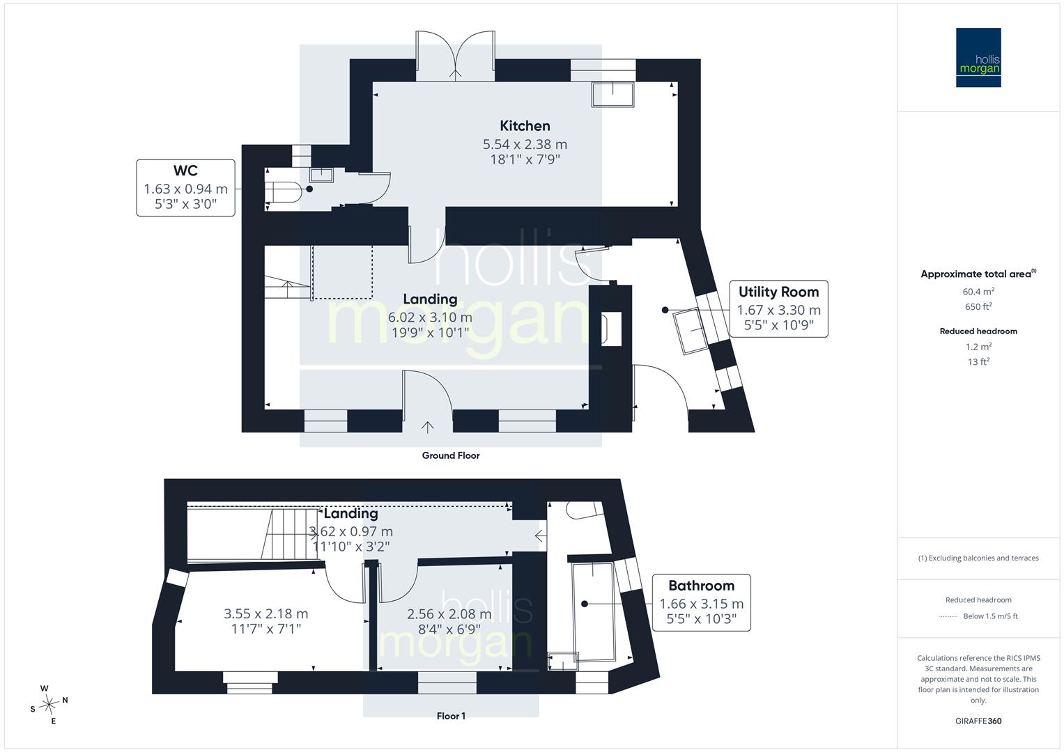 4 The Cottages, Stock Lane, North Somerset floorplan