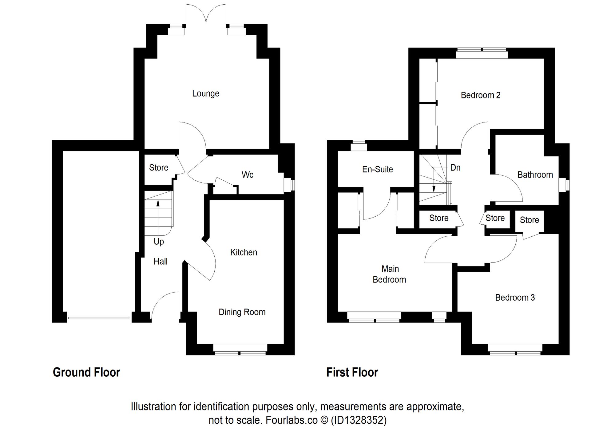 17 Bridgetown Place, Kirkcaldy floorplan