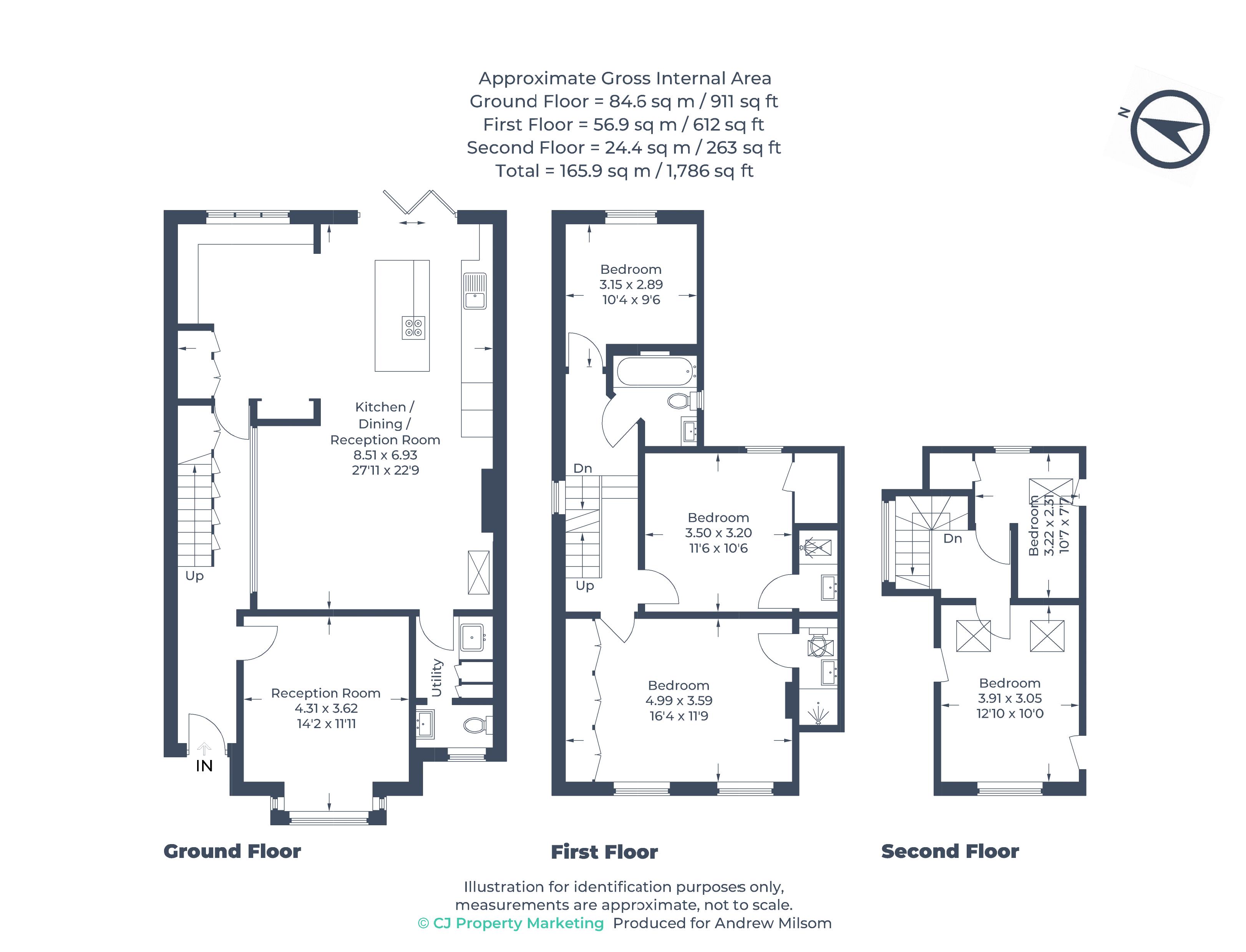 96, All Saints Avenue, Maidenhead floorplan