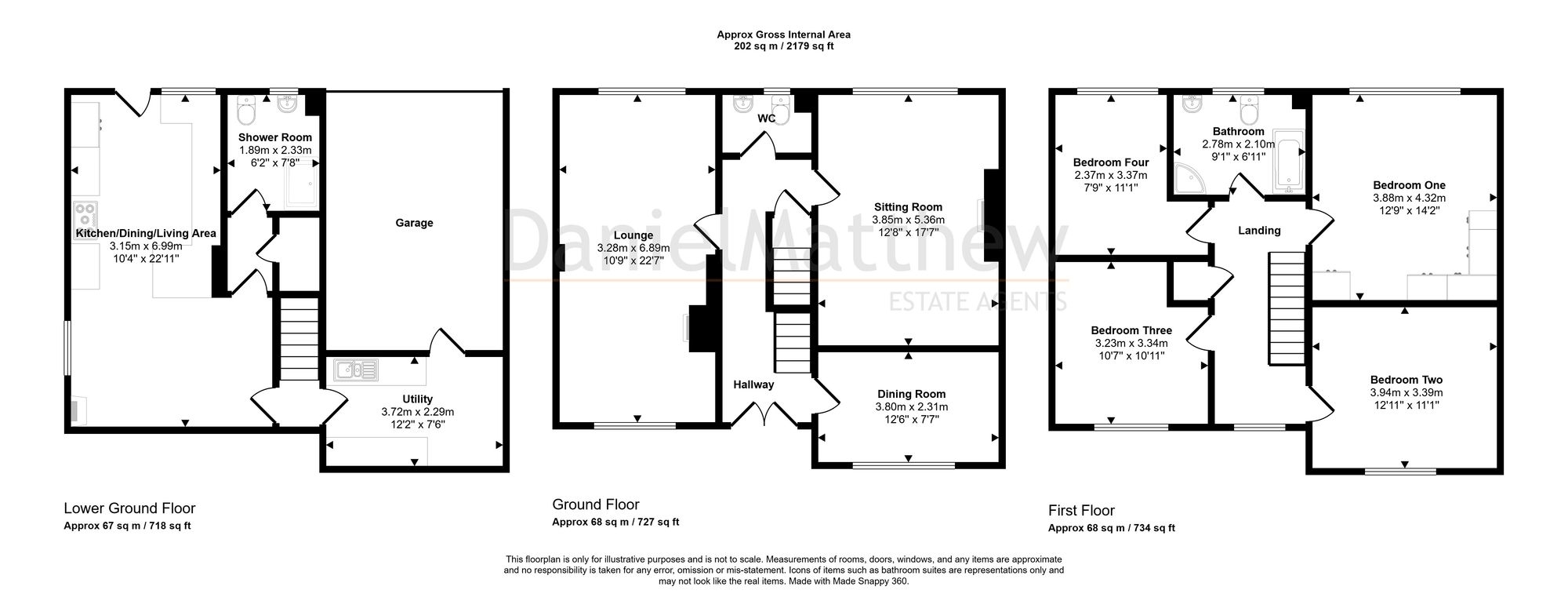 35 Darren View, Maesteg floorplan