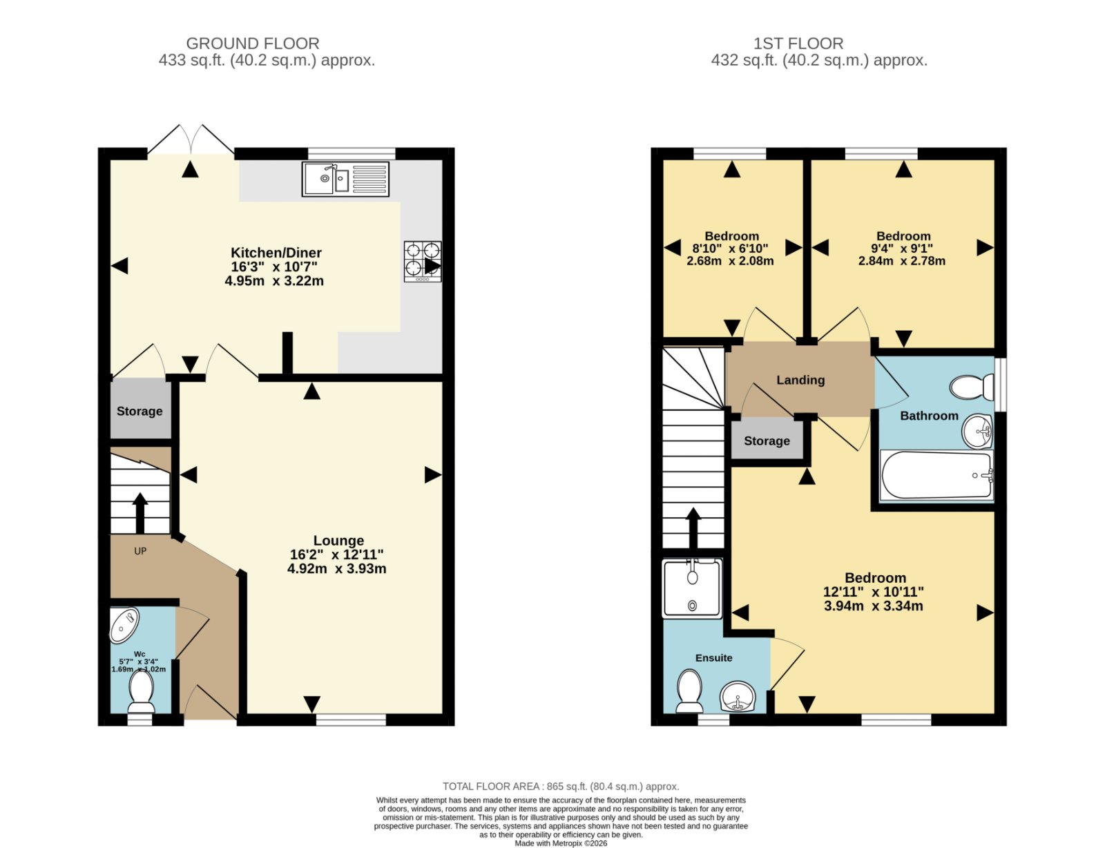 107, Star Lane, Margate floorplan