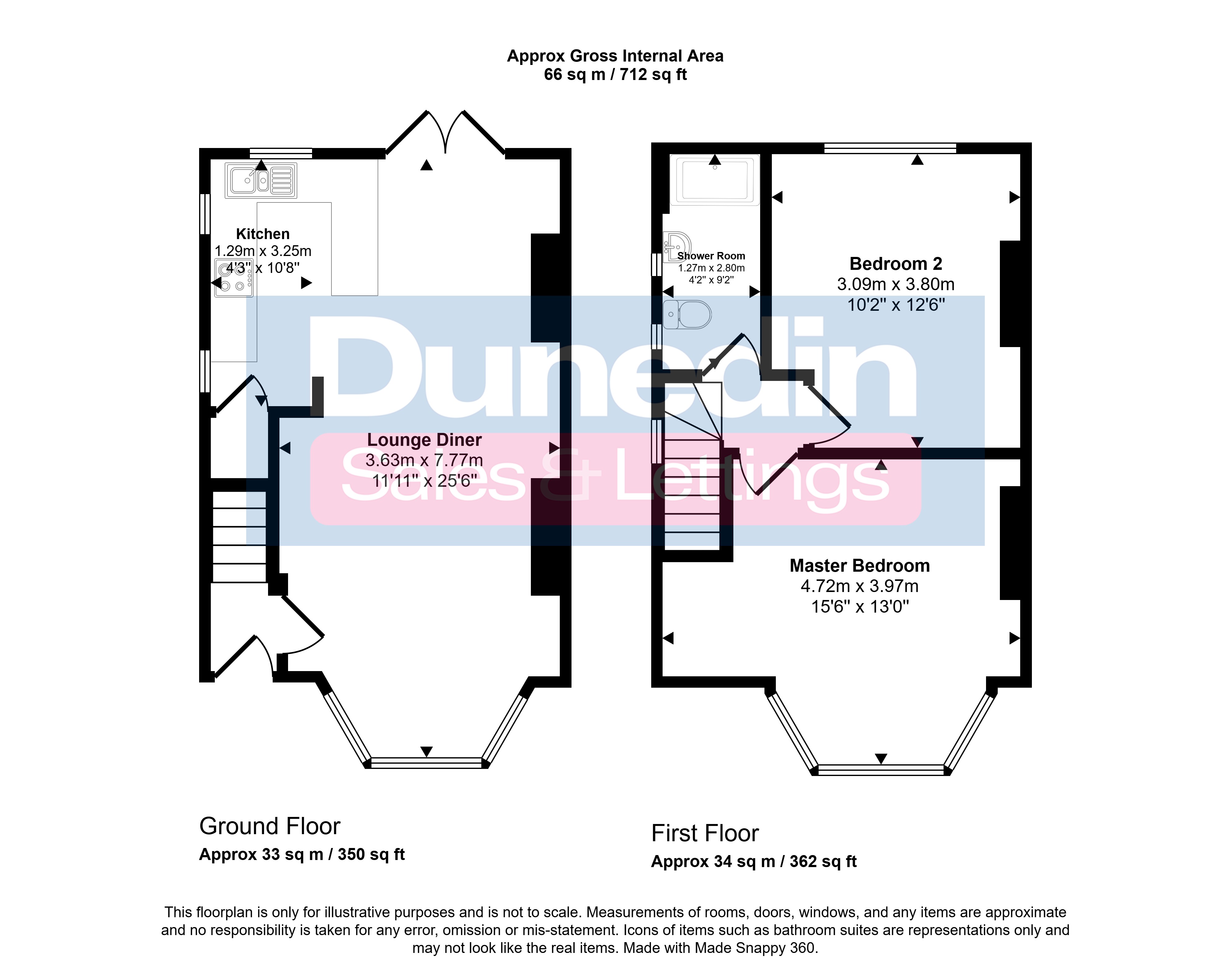 28, Groveley Lane, Longbridge floorplan