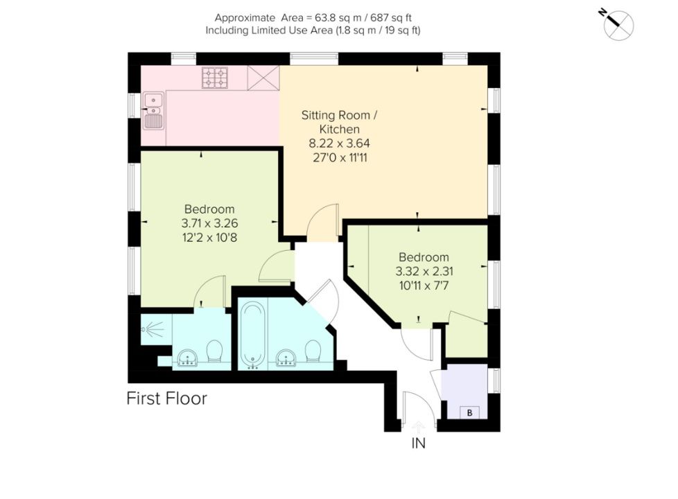 15 Bridge Court, Farnham floorplan
