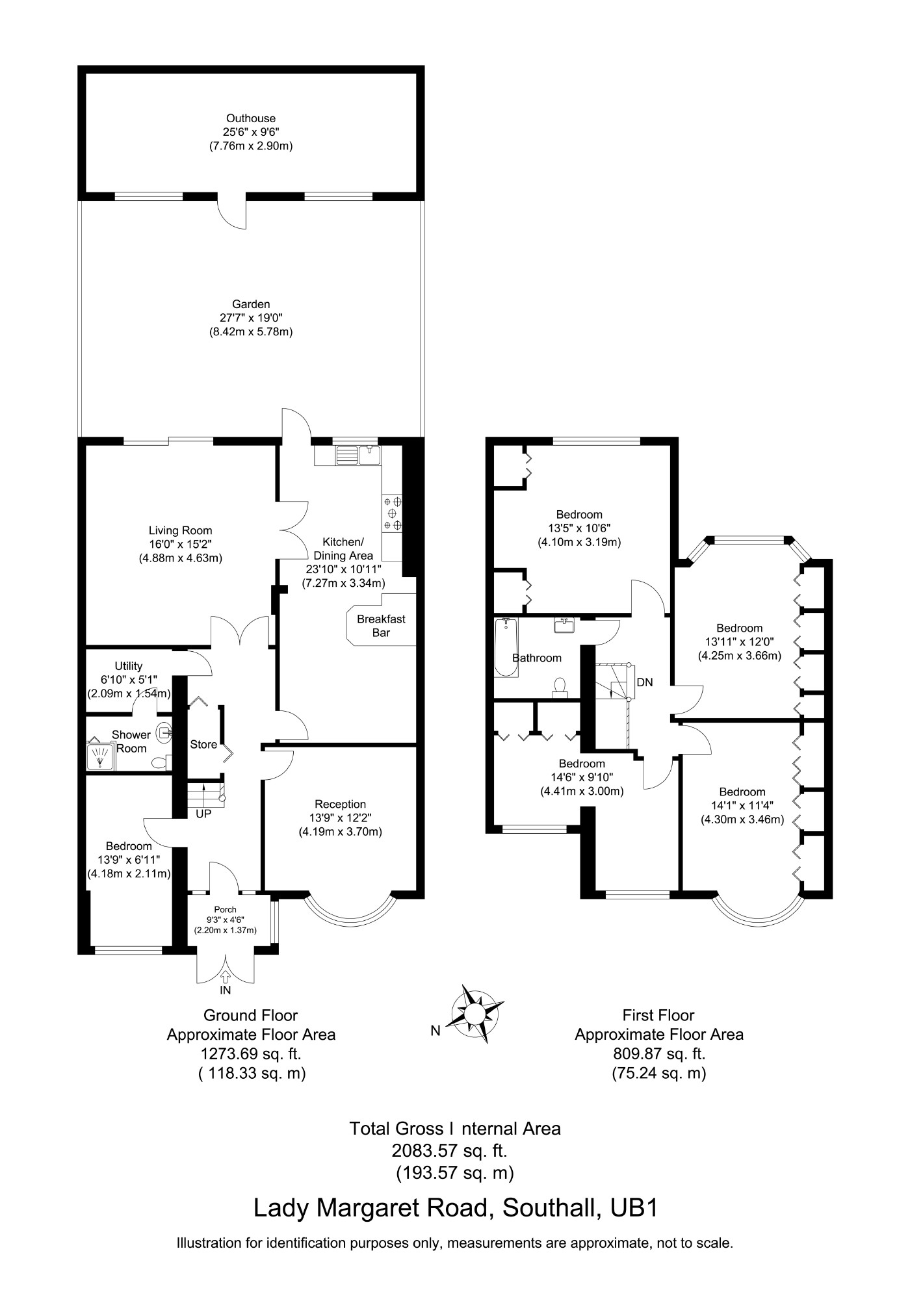 5 Bedrooms Semi-detached house for sale in Lady Margaret Road, Southall, Middlesex UB1