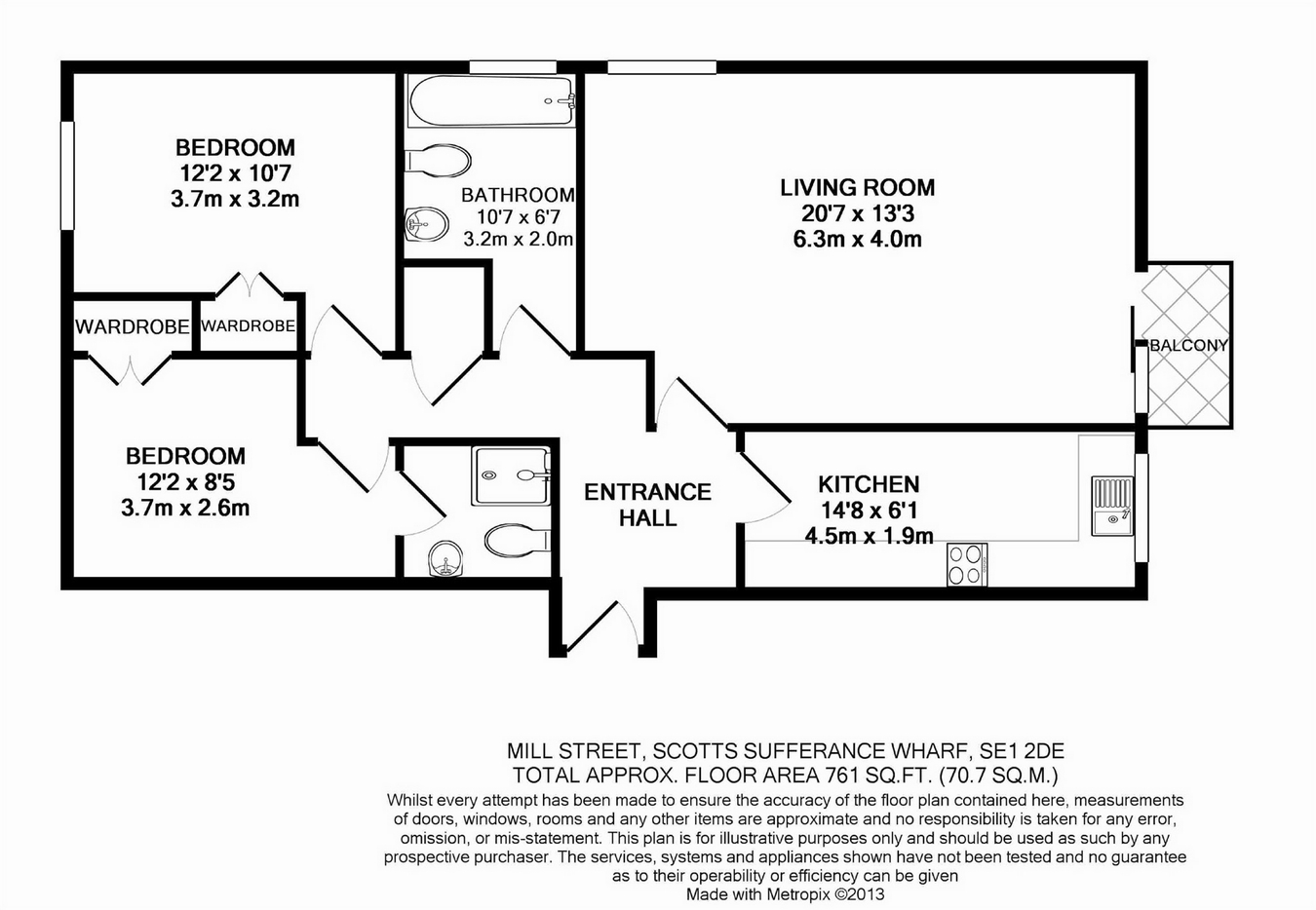 2 Bedrooms Flat for sale in Scotts Sufferance Wharf, 5 Mill Street, London SE1