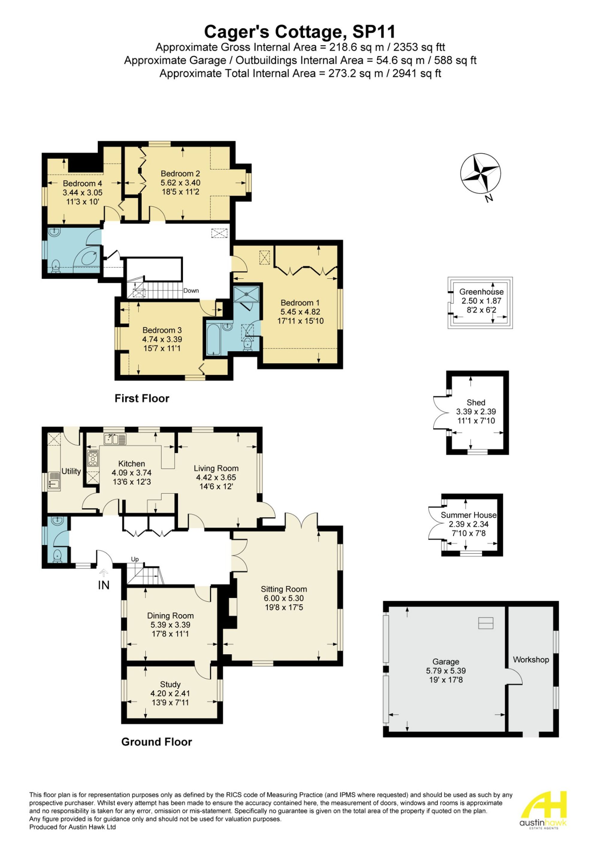 5 Wildhern, Andover floorplan