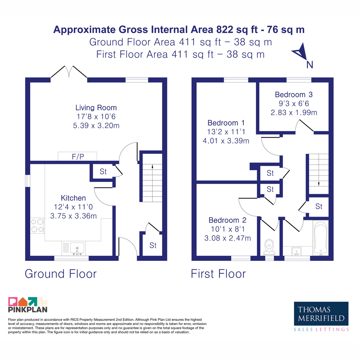 29, Osborne Close, Kidlington floorplan