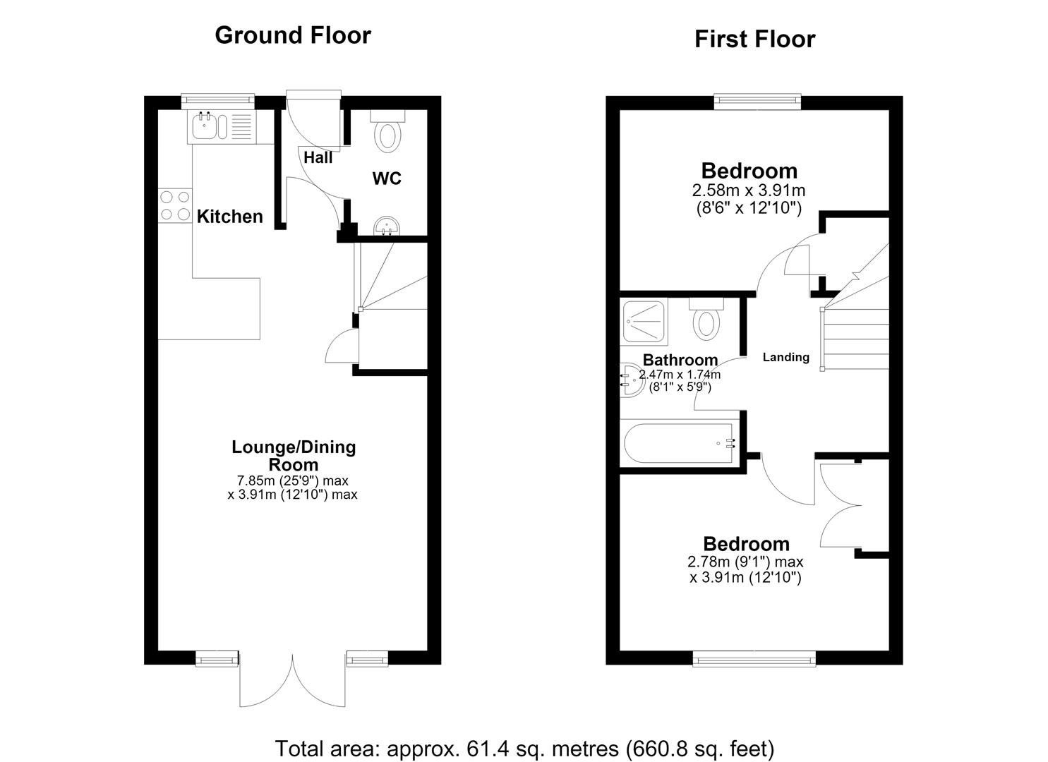 19, Astley Terrace, Hastings Road, Maidstone floorplan