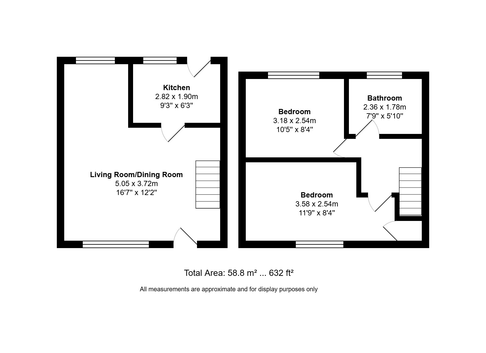 1 Walro Mews, Southport, Merseyside floorplan