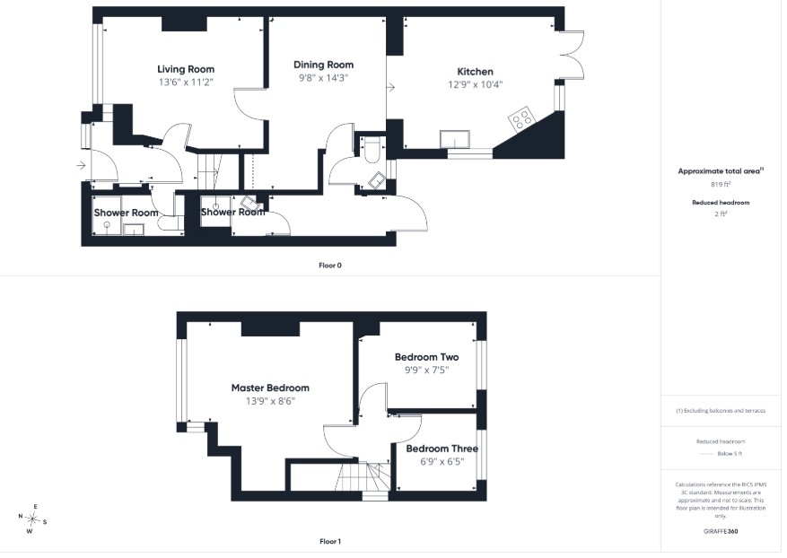 6, London Road, Feltham floorplan