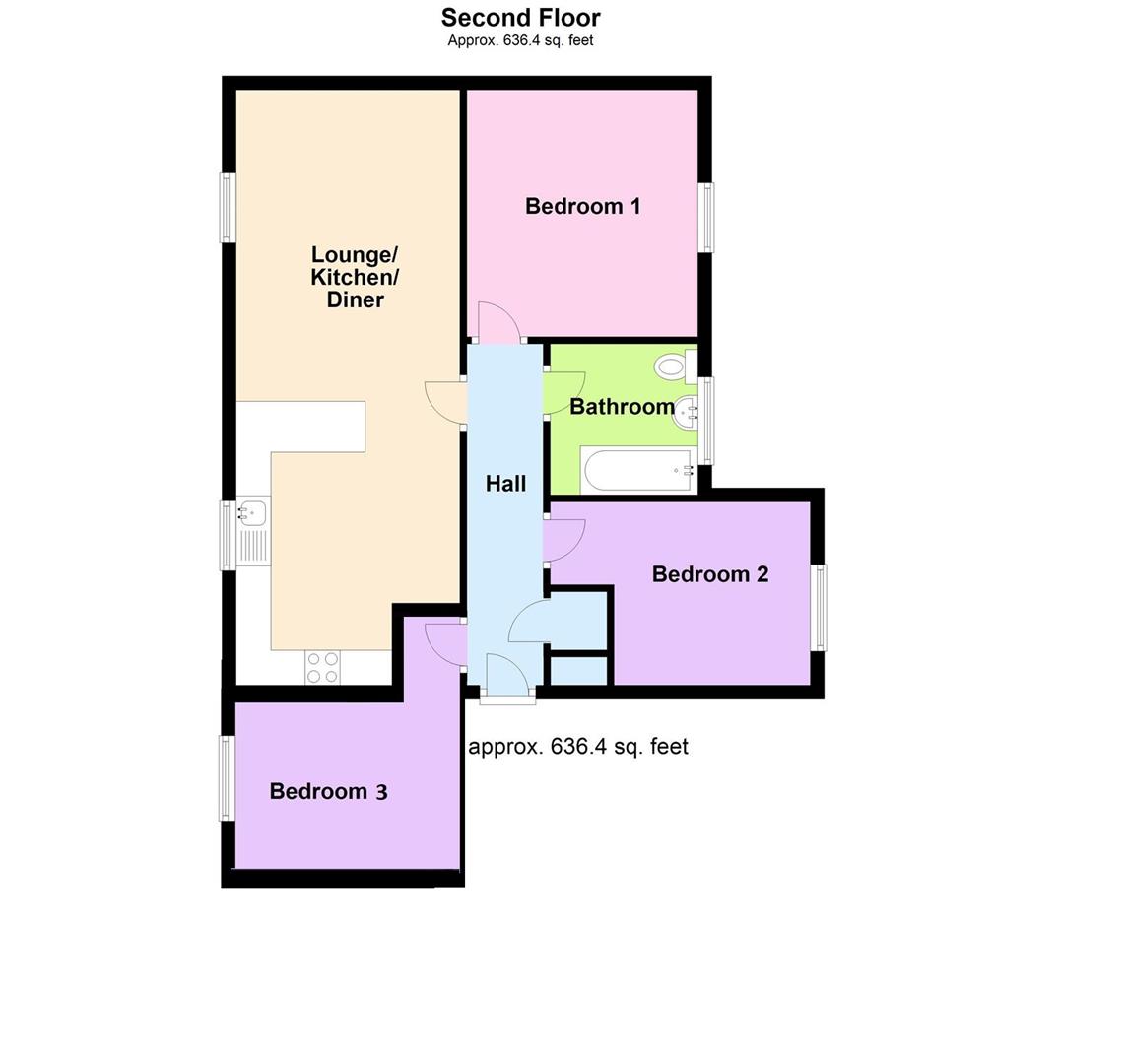 5, Alm Place, Portland floorplan