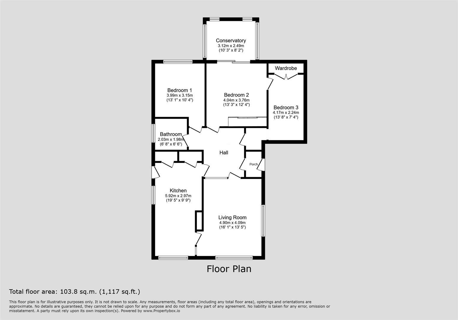 12, Harrington Close, Loughborough floorplan
