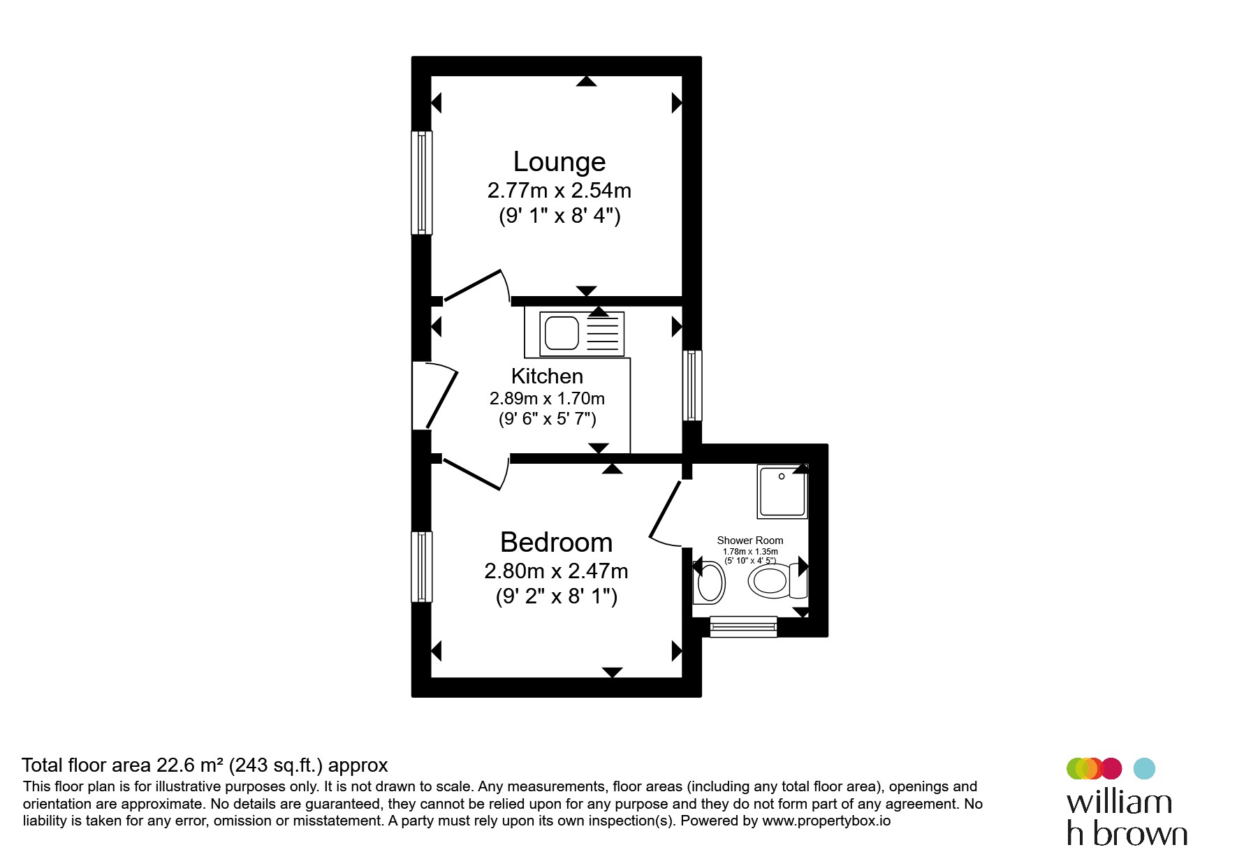 9, Willow Road, Lowestoft floorplan