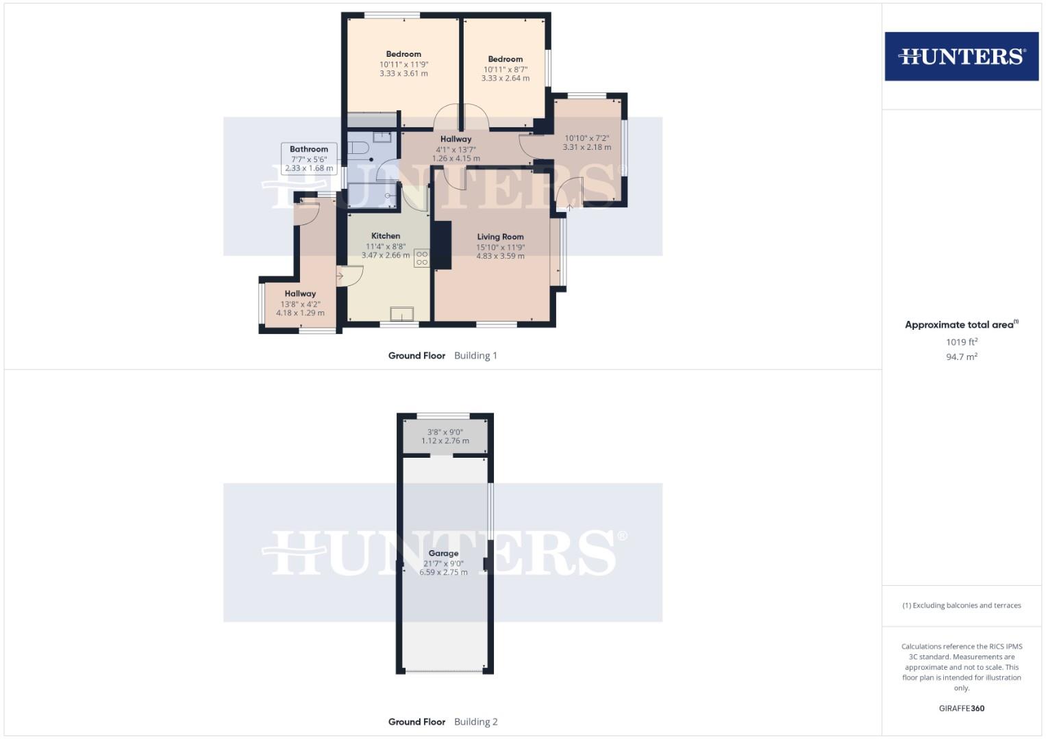 15, Cherry Road, Filey floorplan