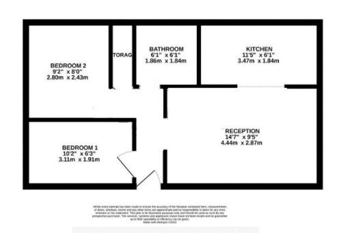 Springwood Crescent, Edgware floorplan