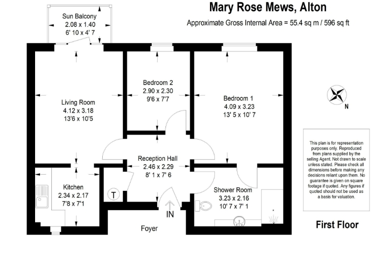 Adams Way, Hampshire floorplan