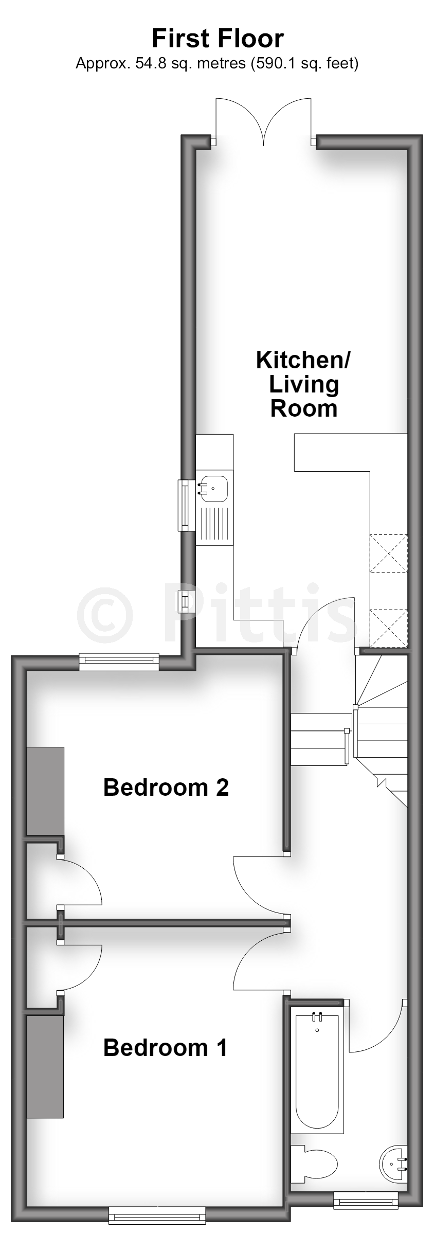 17A, Fitzroy Street, Sandown floorplan