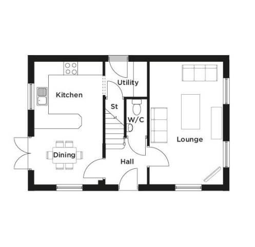 3 Bedrooms Detached house for sale in The Ashdown, Mulberry Park St. Kevins Drive, Kirkby, Liverpool L32
