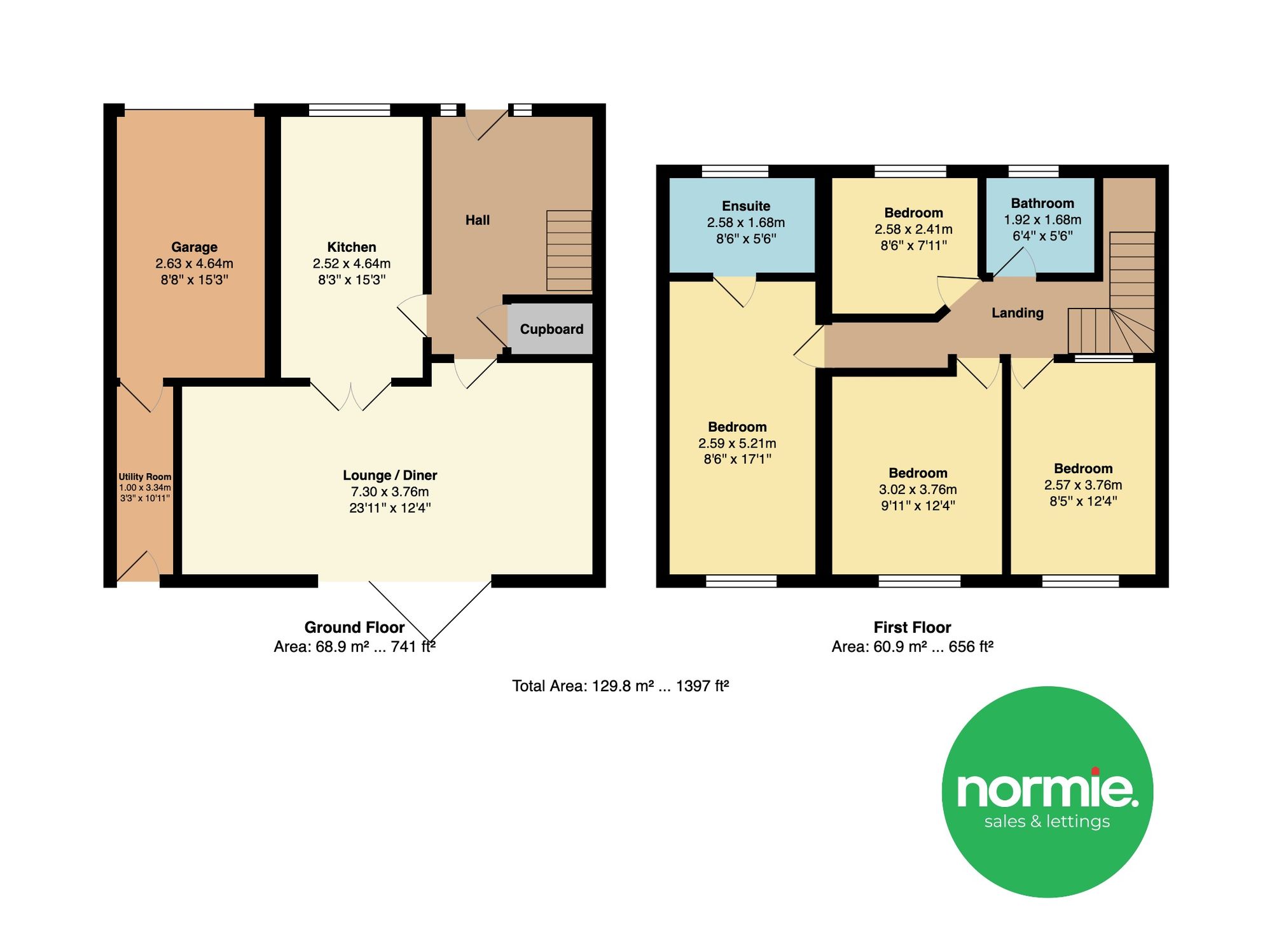 14 Alkrington Close, Bury floorplan