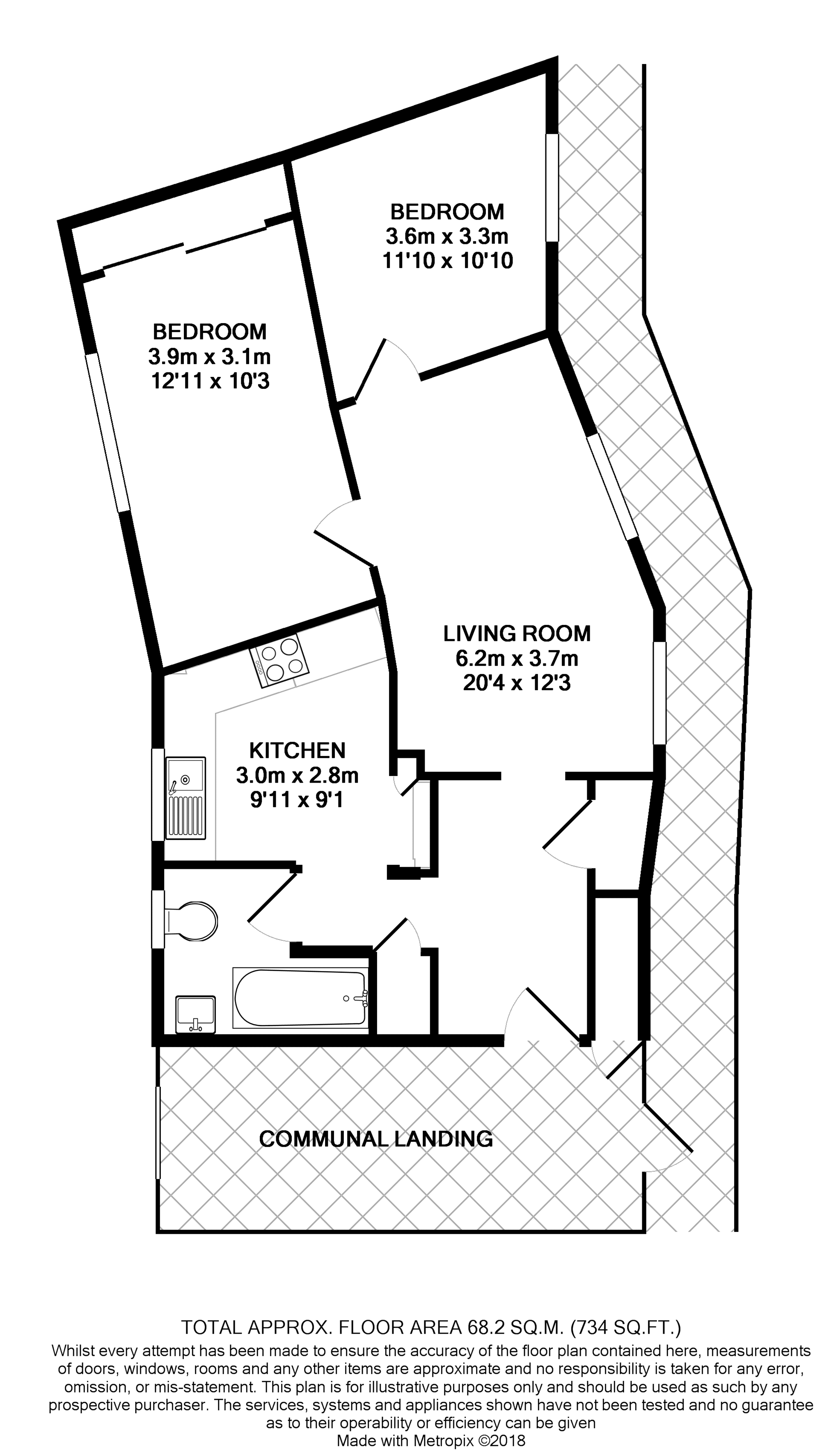 2 Bedrooms Flat for sale in Kingsbridge Avenue, Acton W3
