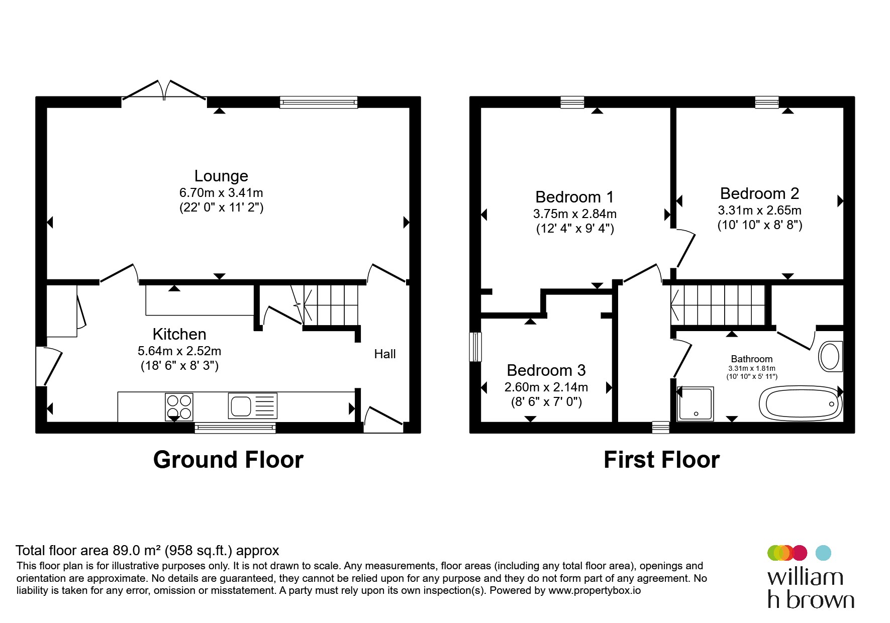 1, Gillam Way, Rainham floorplan
