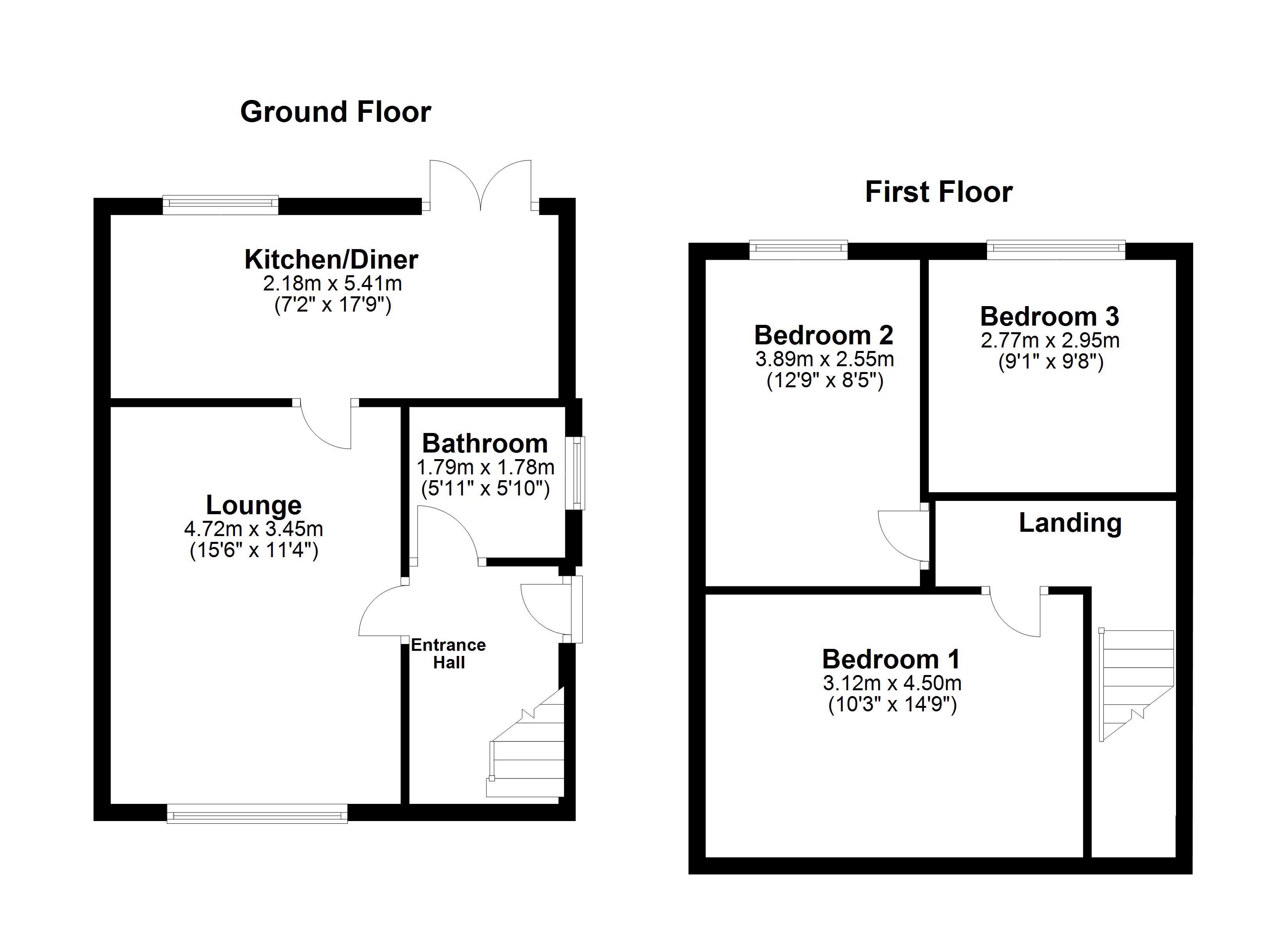 3 Bedrooms Town house for sale in Milnrow Crescent, Sheffield S5