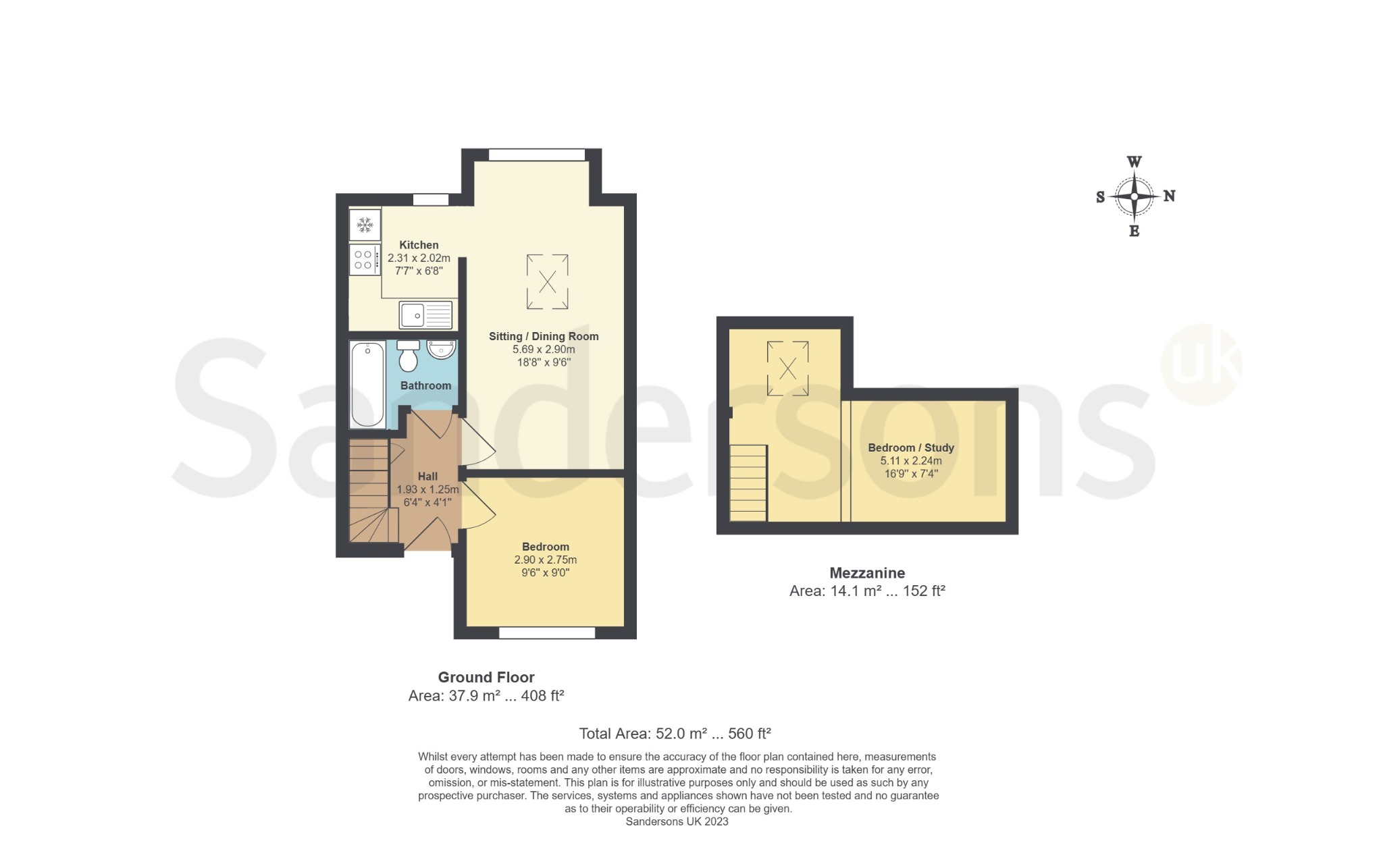 12 Alfred Court, Gate Lane, Wells floorplan