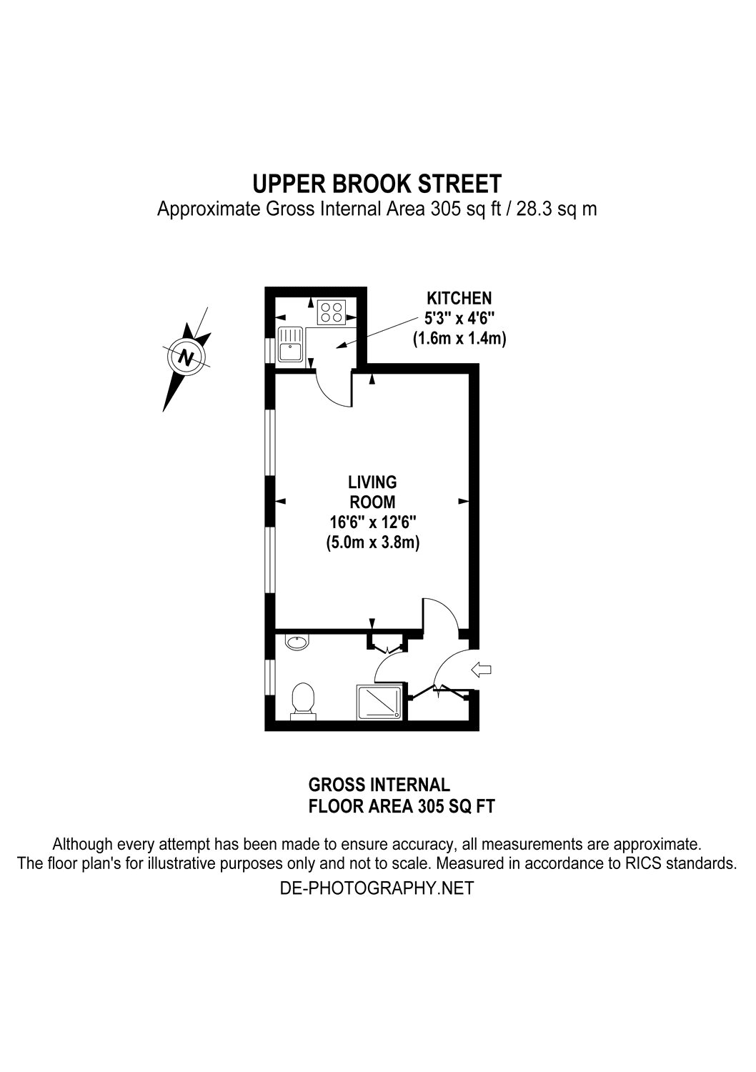 0 Bedrooms Studio to rent in Upper Brook Street, London W1K