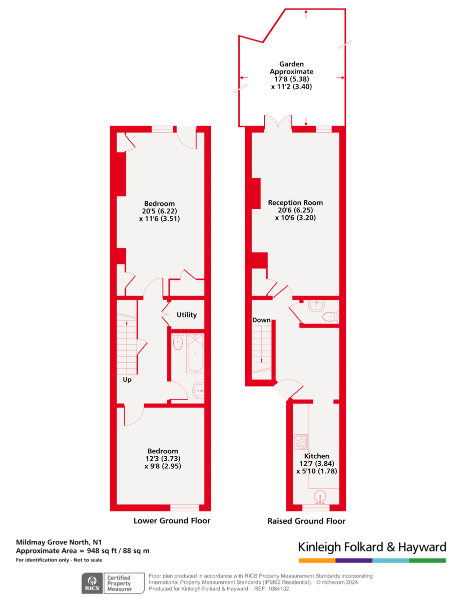 Mildmay Grove North, London N1, 2 bedroom flat for sale 66642175