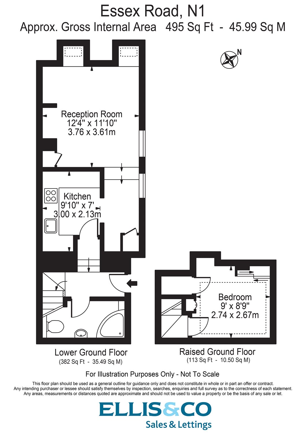 1 Bedrooms Flat to rent in Essex Road, Angel, Islington N1