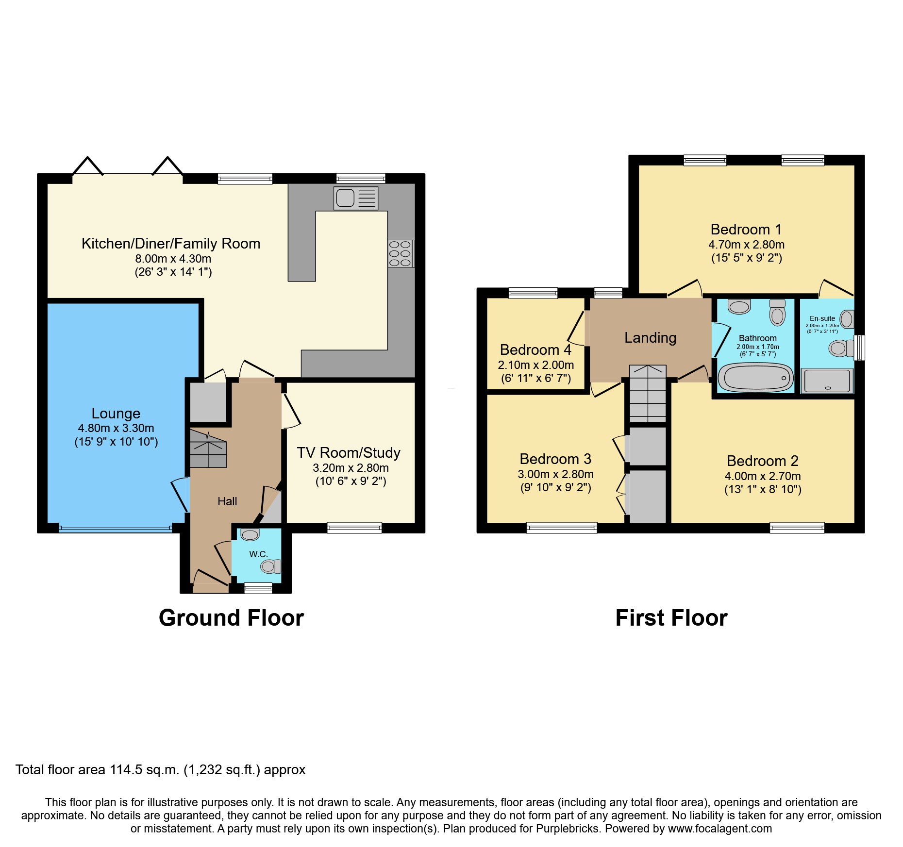 9, Rivendale, Leeds floorplan