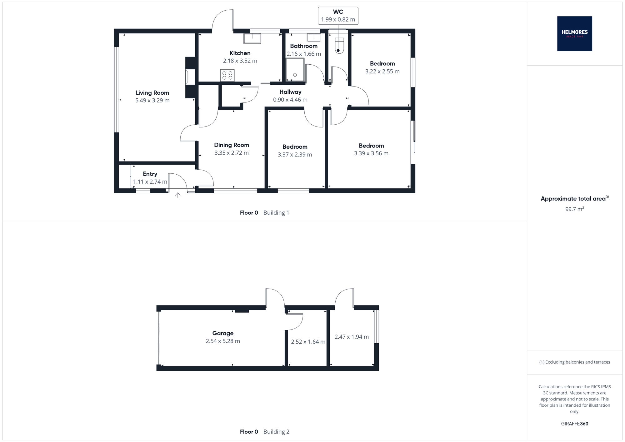 6 Bary Close, Crediton floorplan