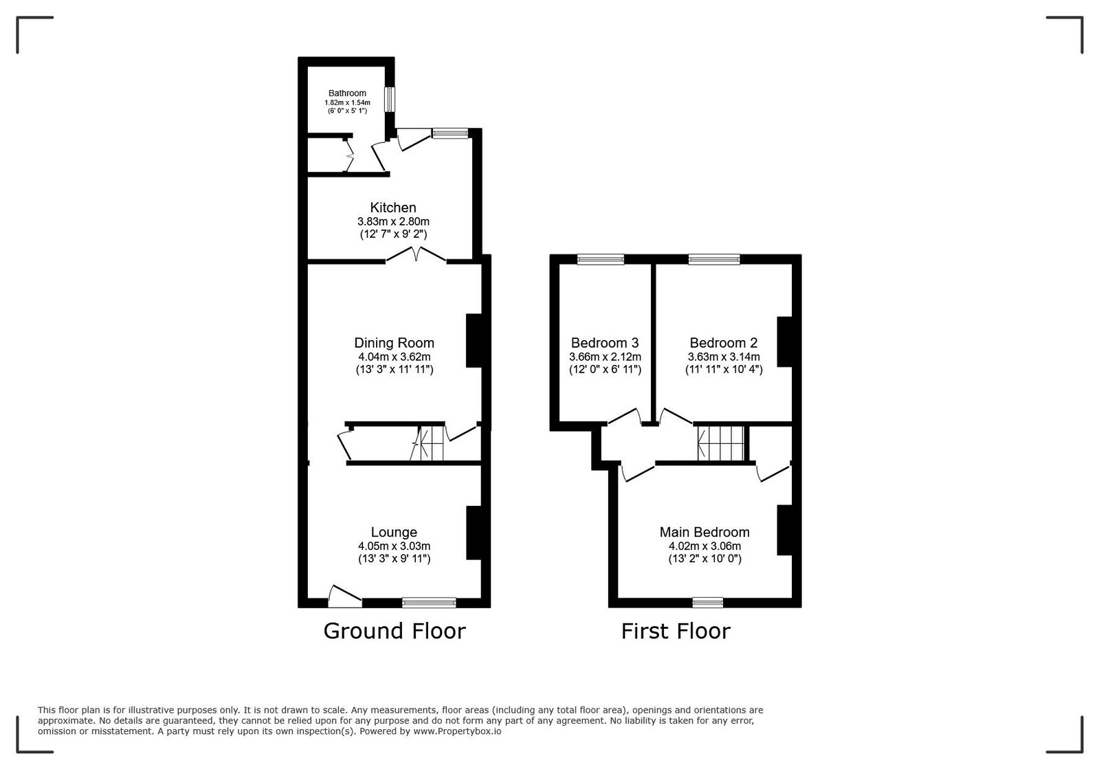 75, Main Street, Swadlincote floorplan