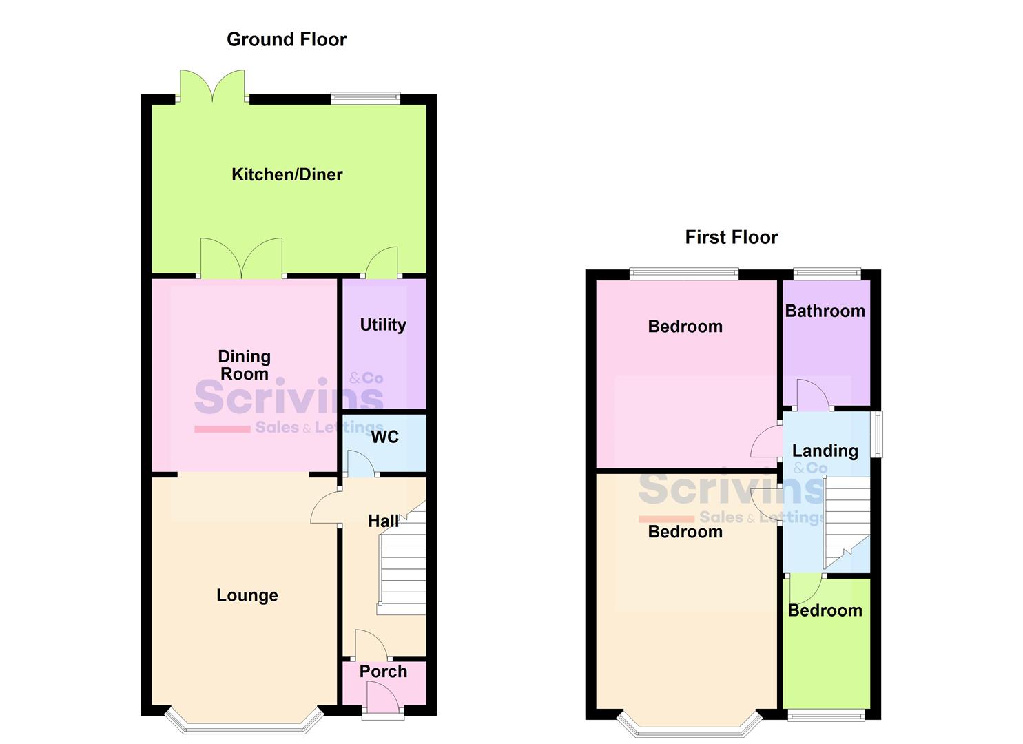 Sapcote Road, Burbage, Hinckley LE10, 3 bedroom semidetached house for