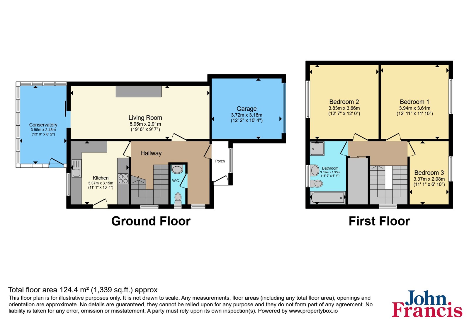 7, Heol Lotwen, Ammanford floorplan