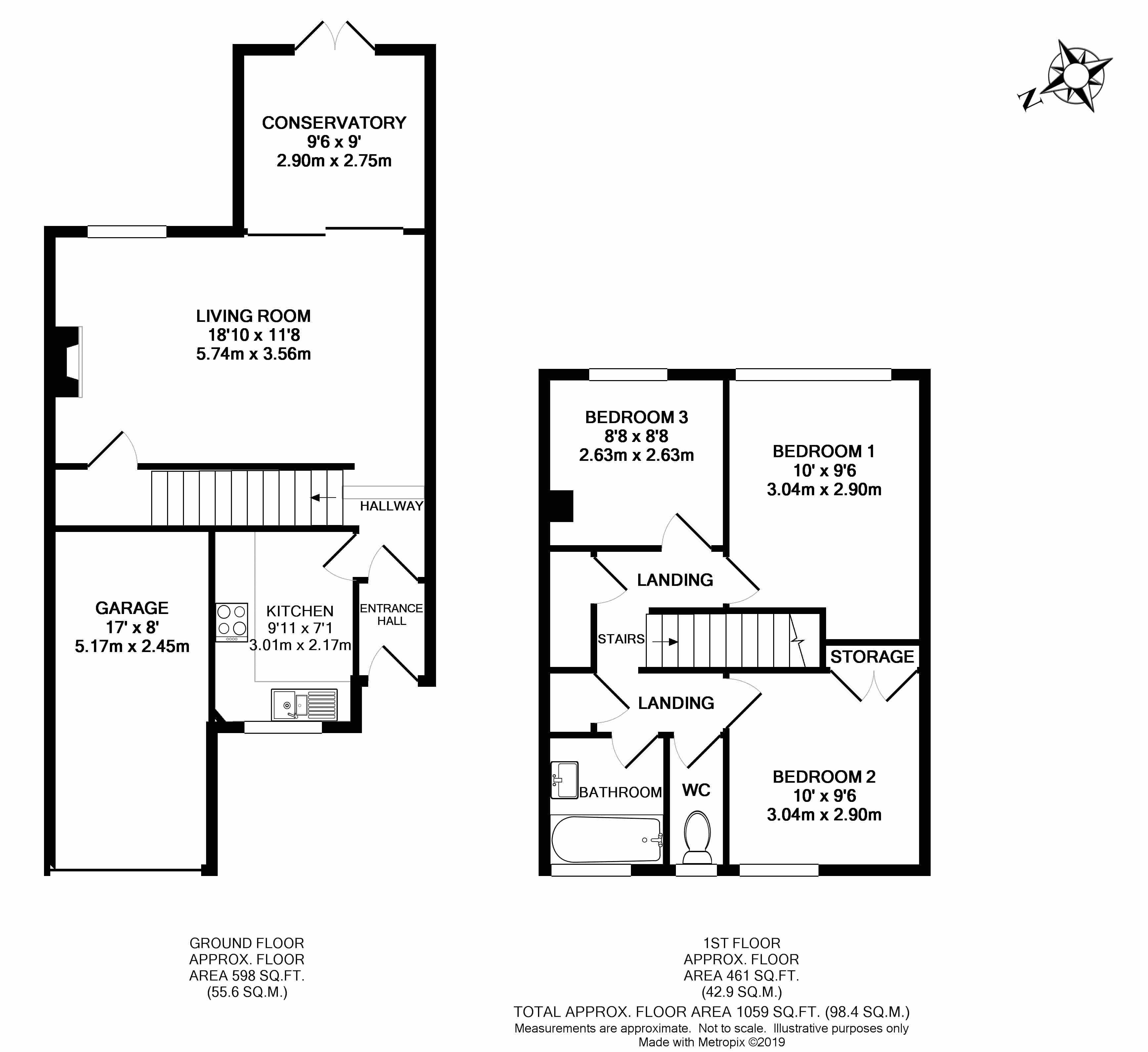 3 Bedrooms Terraced house for sale in Conifer Rise, High Wycombe HP12