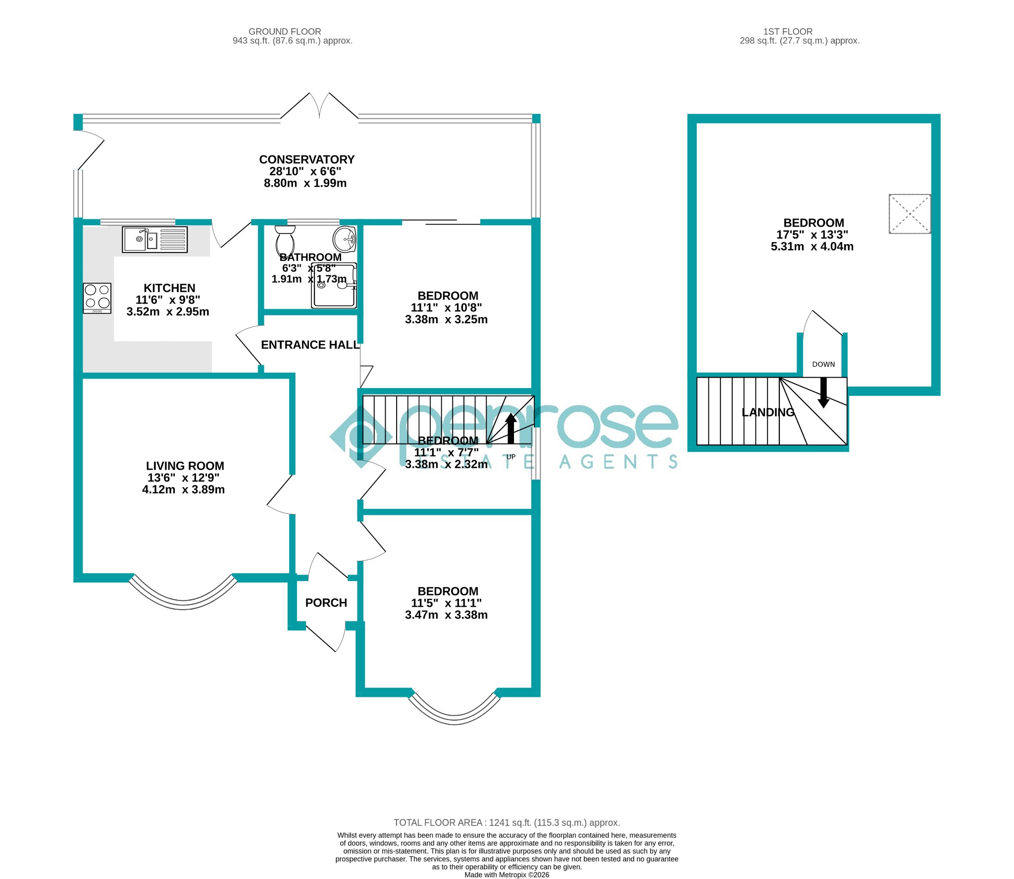 26, Birdsfoot Lane, Luton floorplan