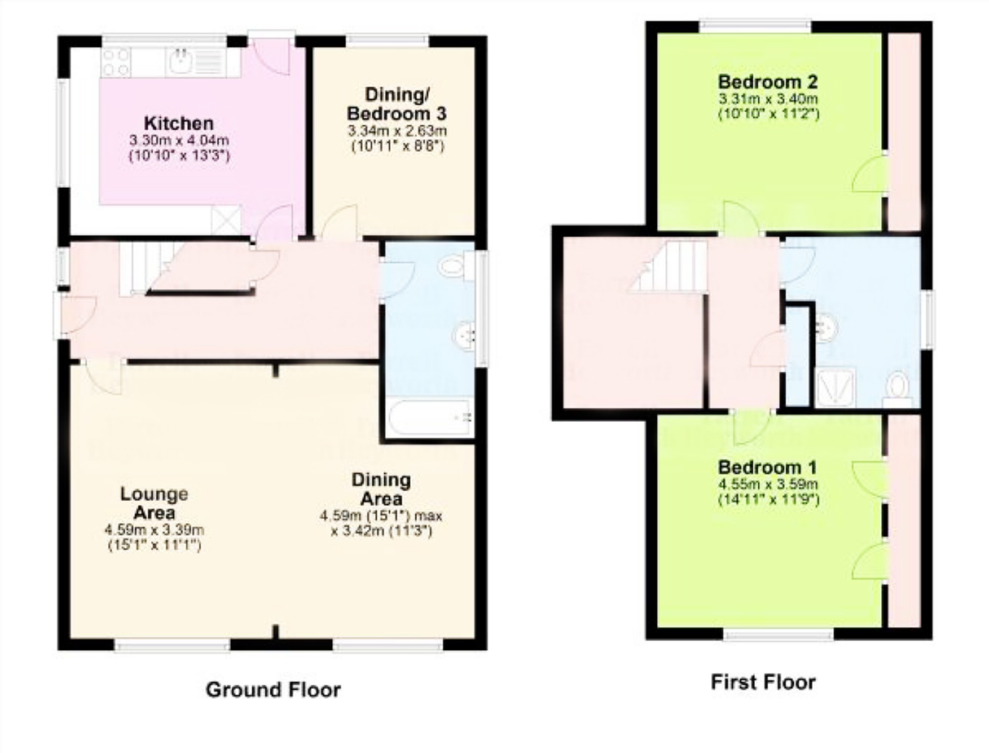 2 Bedrooms Detached bungalow for sale in Springvale, Forton, Preston PR3