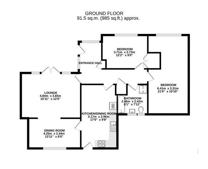 "Appleglade", Galmpton Farm Close, Brixham floorplan