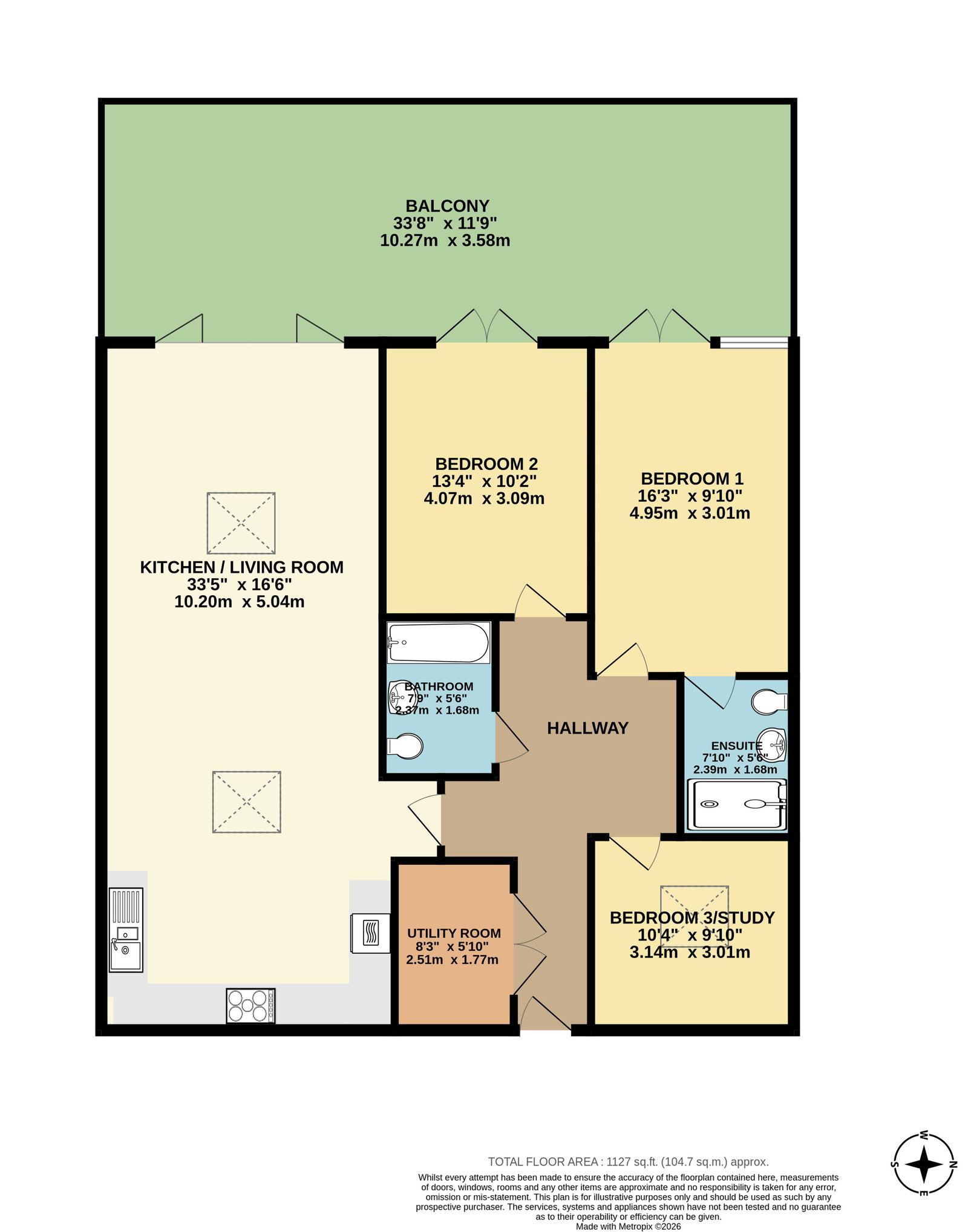 169 Leeward House, Discovery Road, Plymouth floorplan