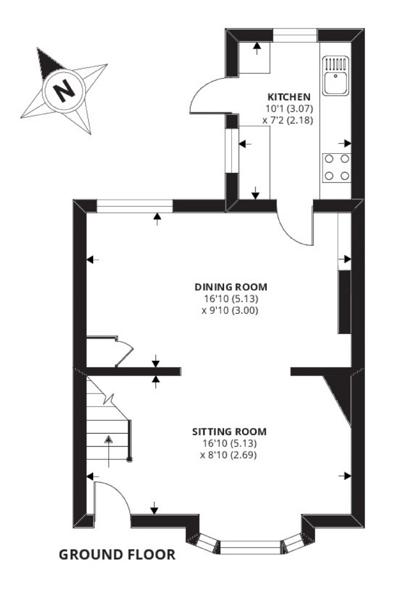 3 Bedrooms Terraced house for sale in Scotland Lane, Haslemere, Surrey GU27