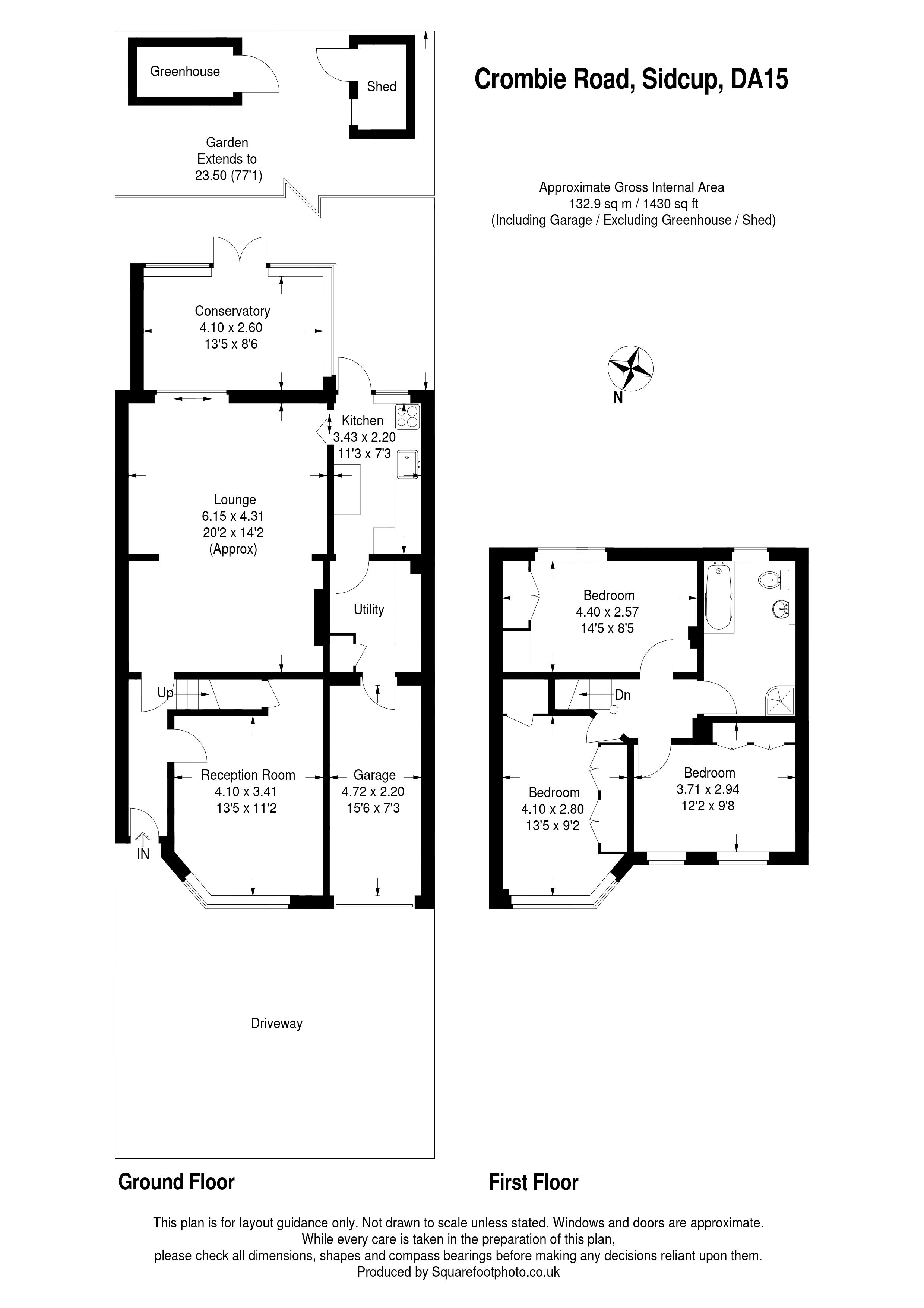 Crombie Road, Sidcup, Kent DA15, 3 bedroom semidetached house for sale