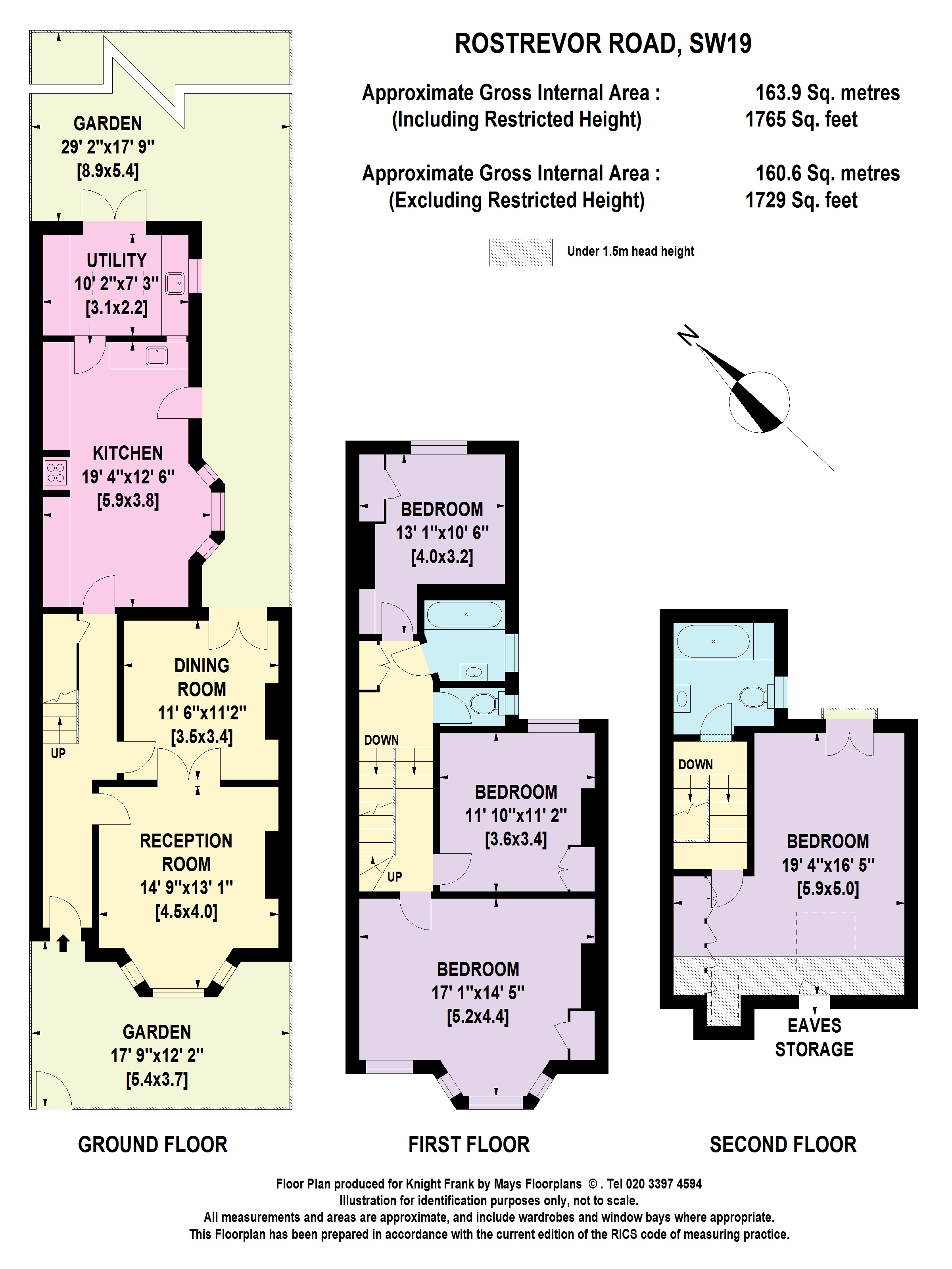 14, Rostrevor Road, Wimbledon floorplan